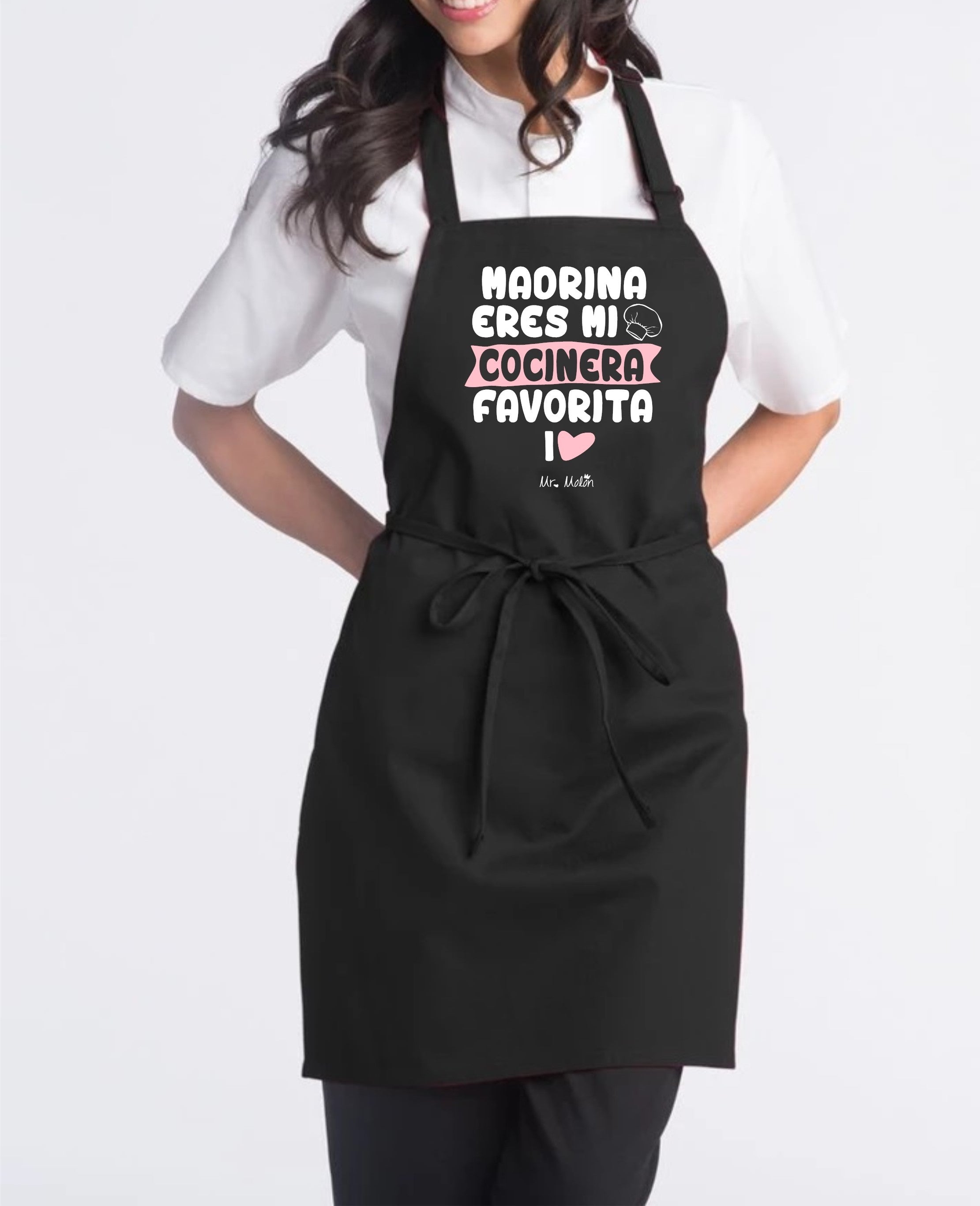 DELANTAL "MADRINA ERES MI COCINERA FAVORITA"