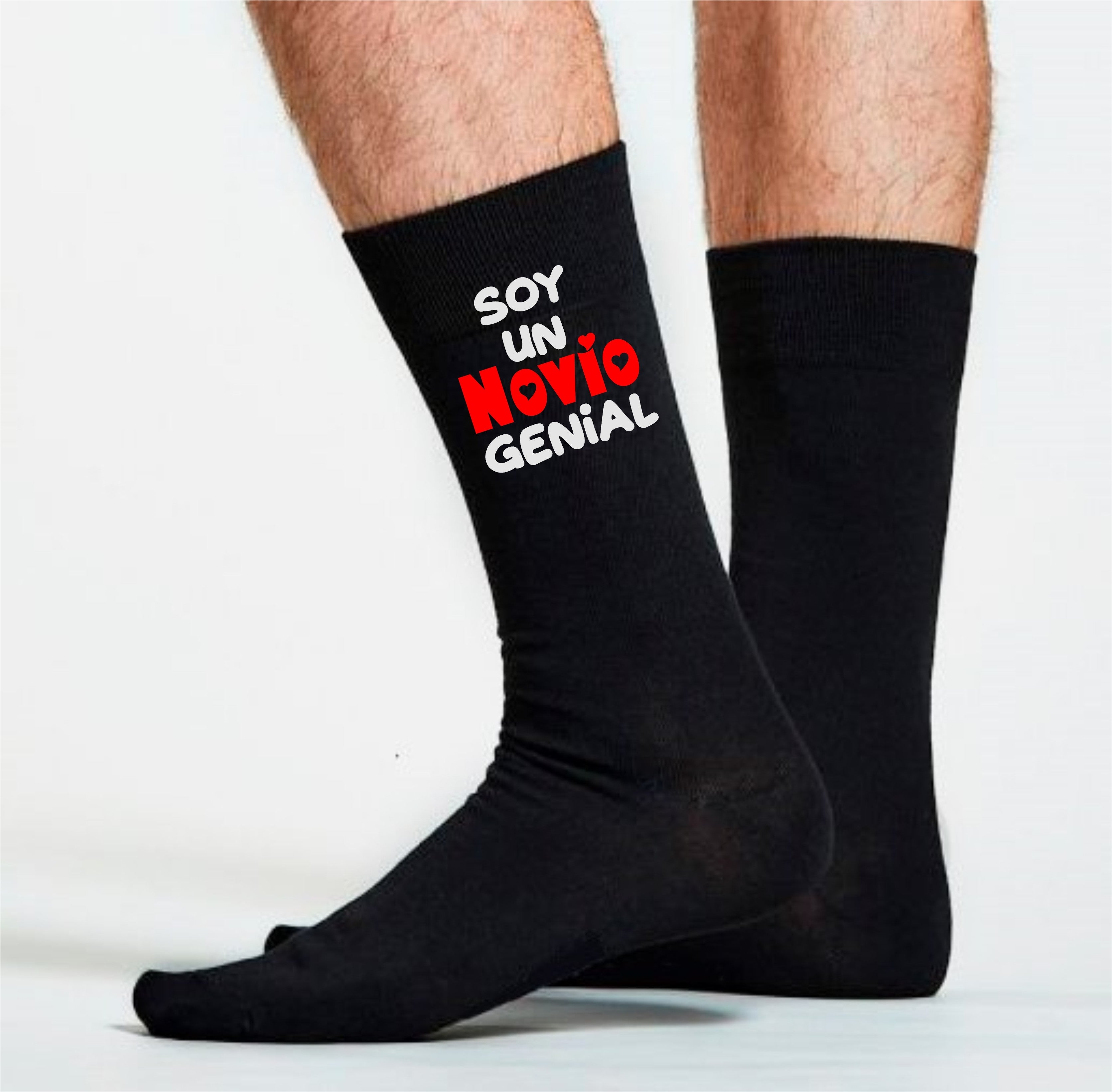 Calcetines "Soy un novio genial"