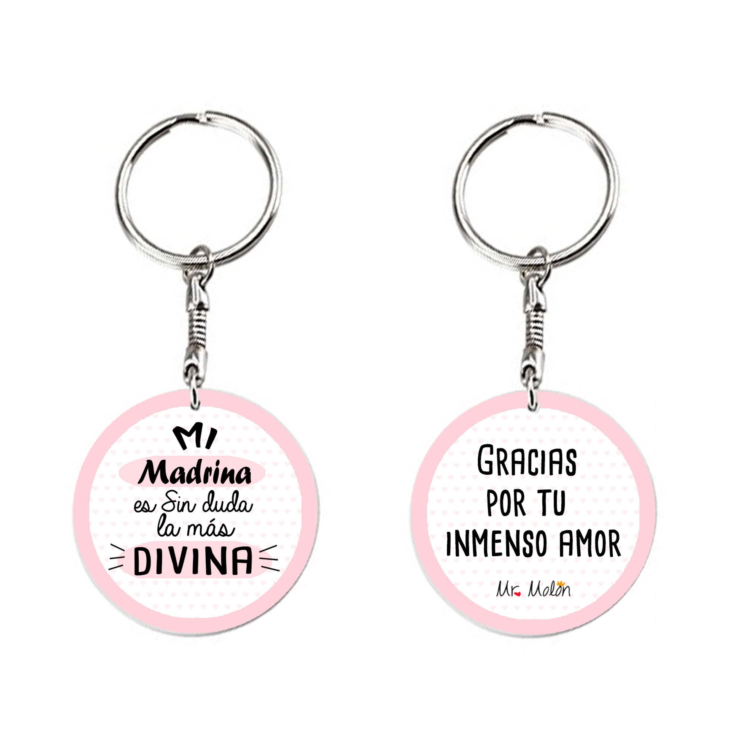 Llavero "Madrina Divina" personalizado