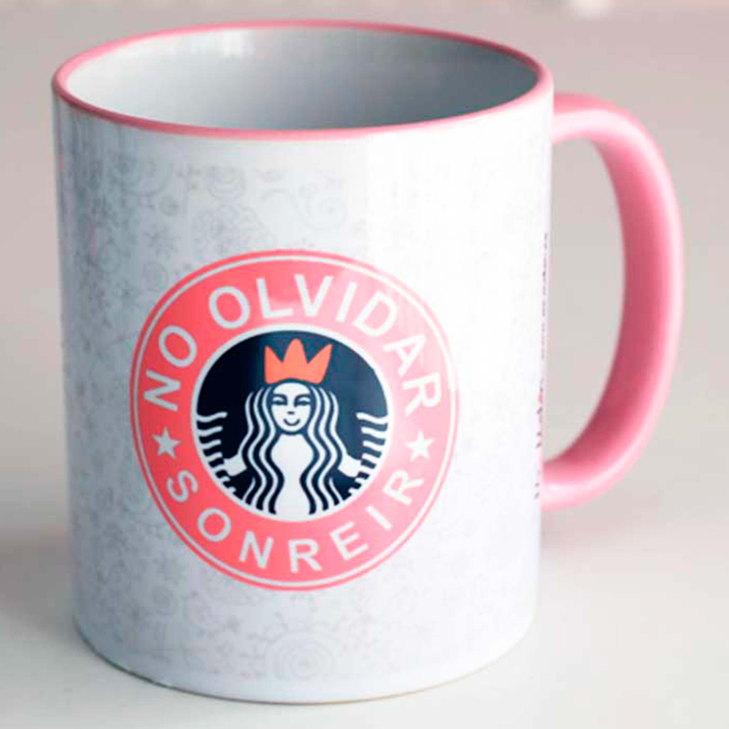 Taza positiva "Sonrisa y Café"