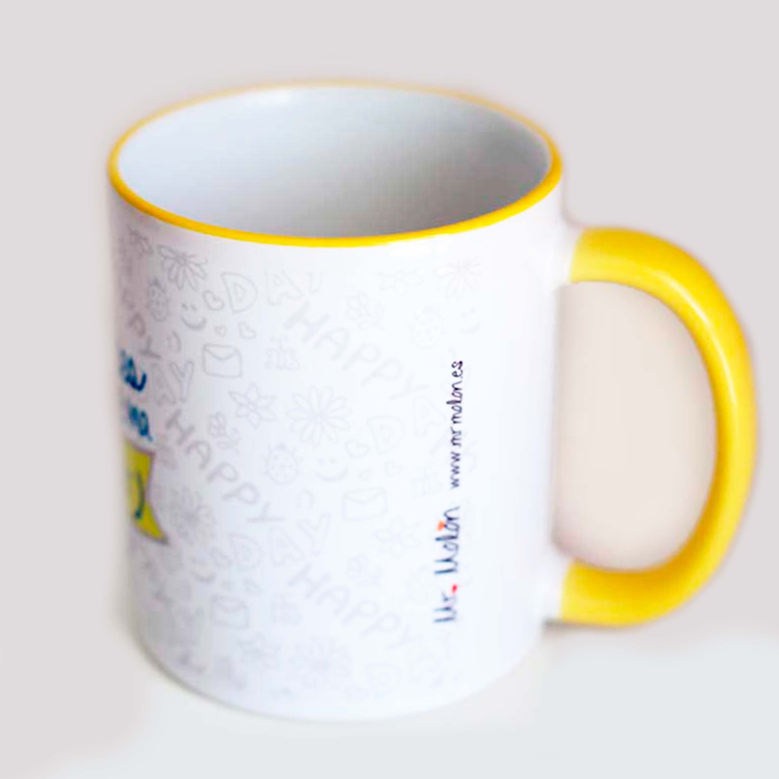 Taza positiva "Taza con poderes para sacarte una sonrisa"