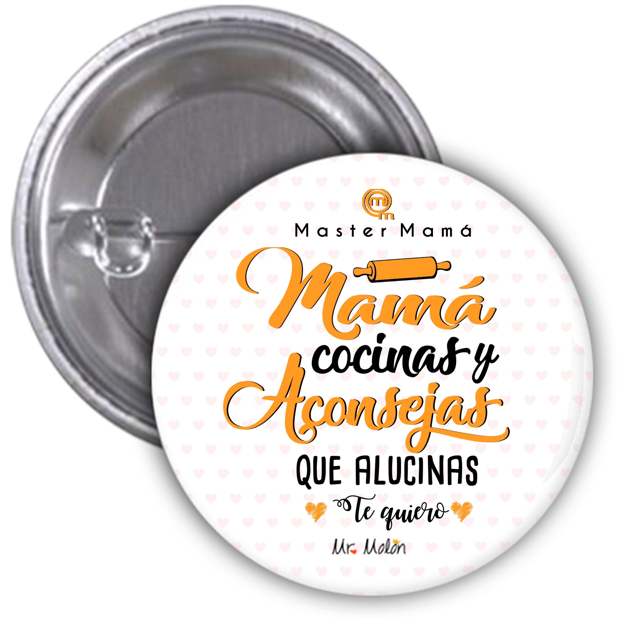 Chapa abrebotella o espejo "Master Mamá"