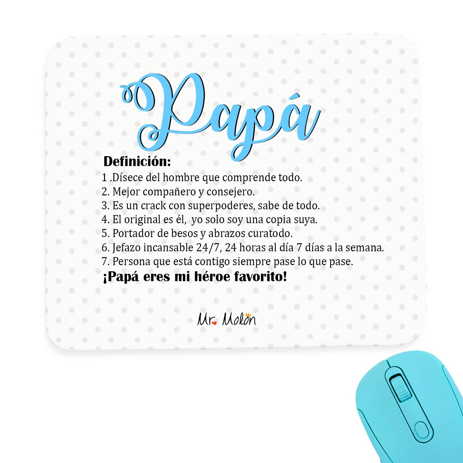 Alfombrilla "Definición Papá"