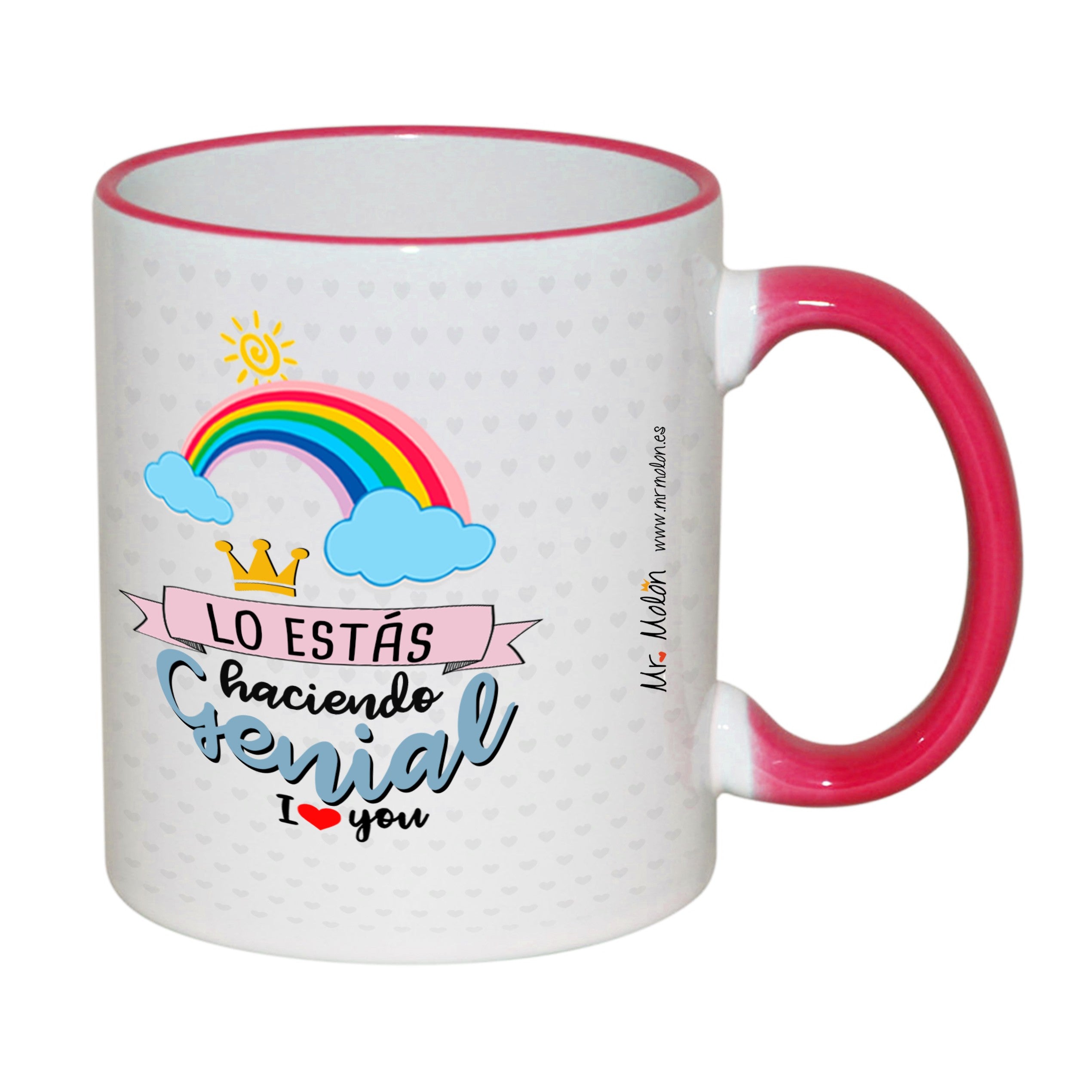 Taza "lo estás haciendo genial"