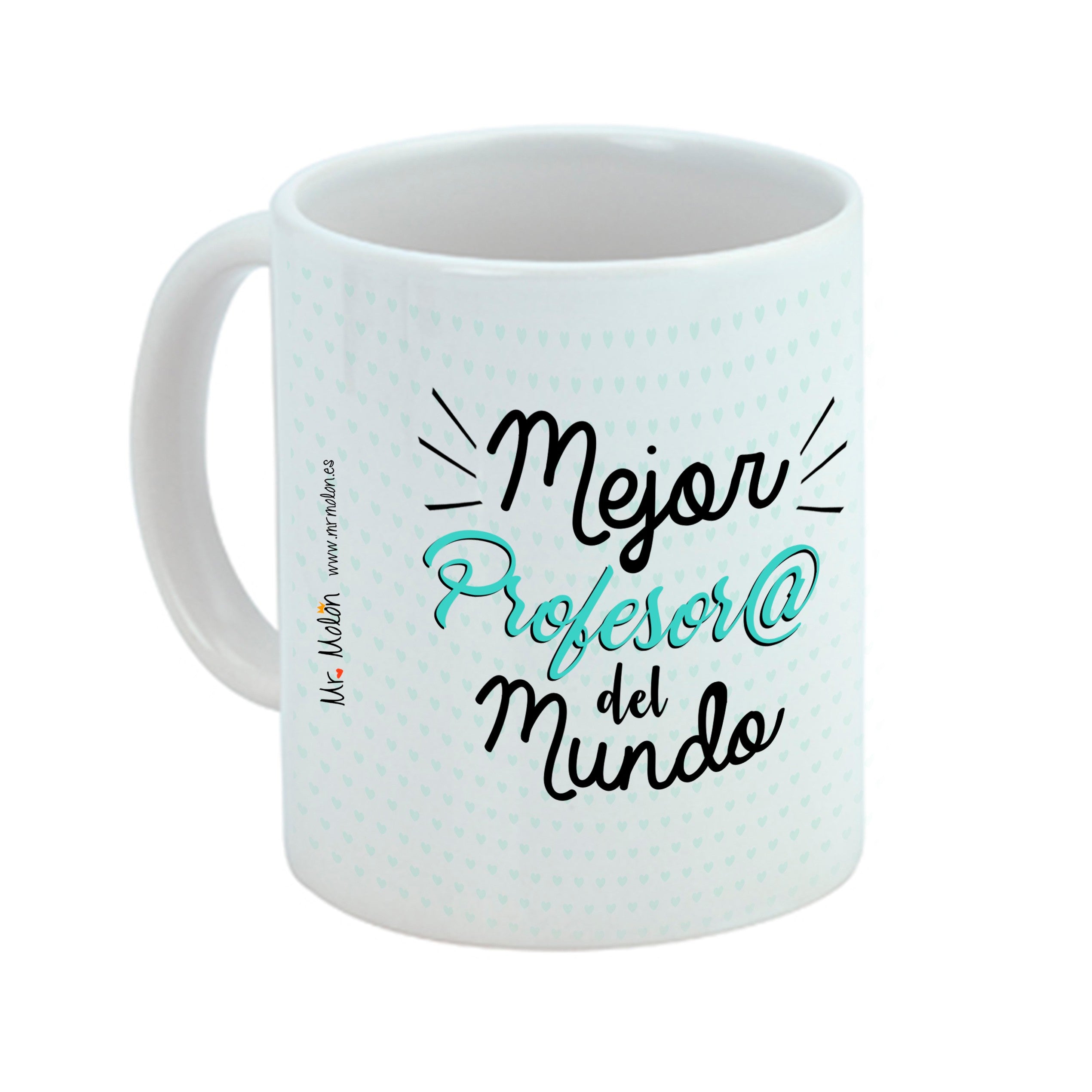 Taza Profe gracias "mejor profe del mundo "