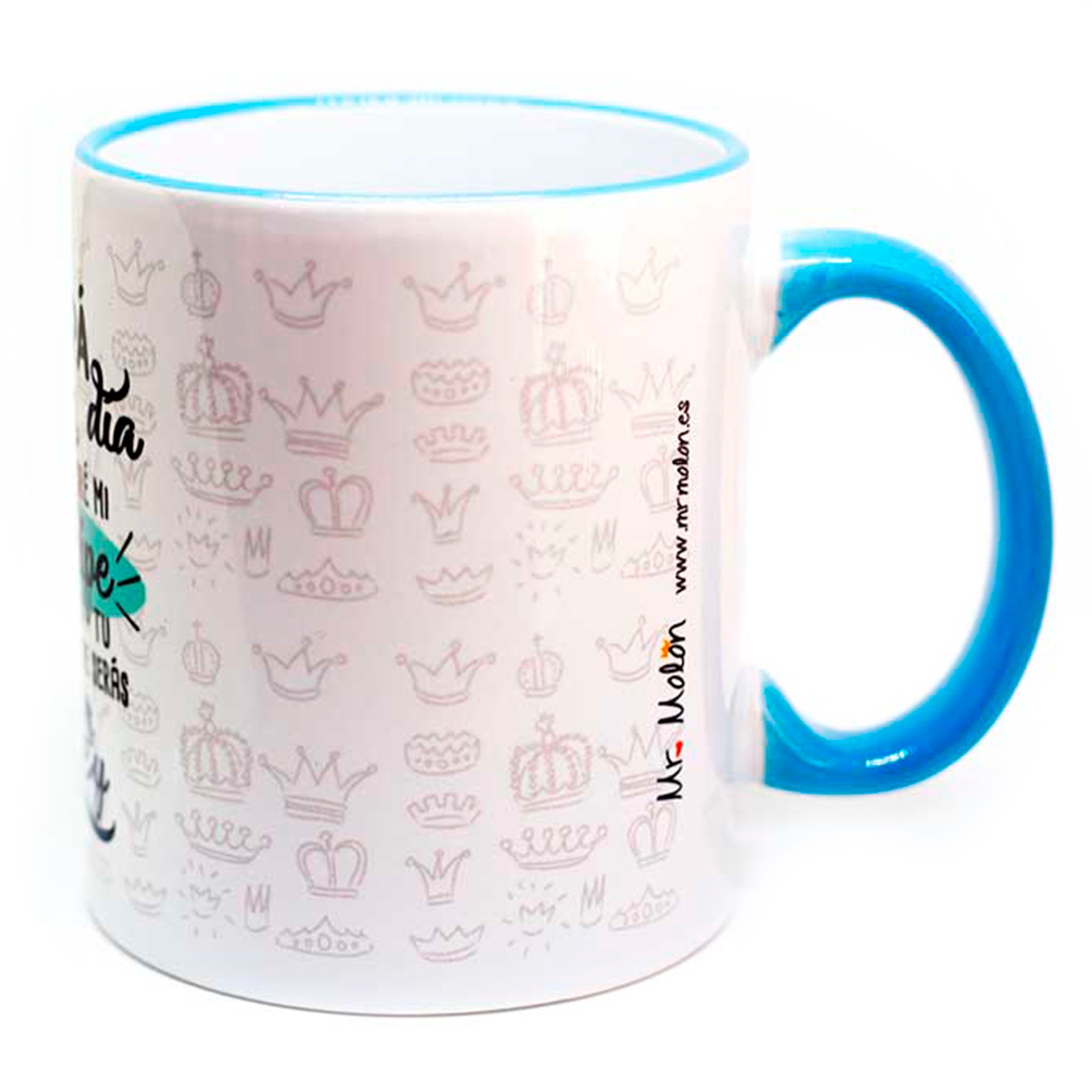 Taza "PAPÁ SIEMPRE SERÁS MI REY"