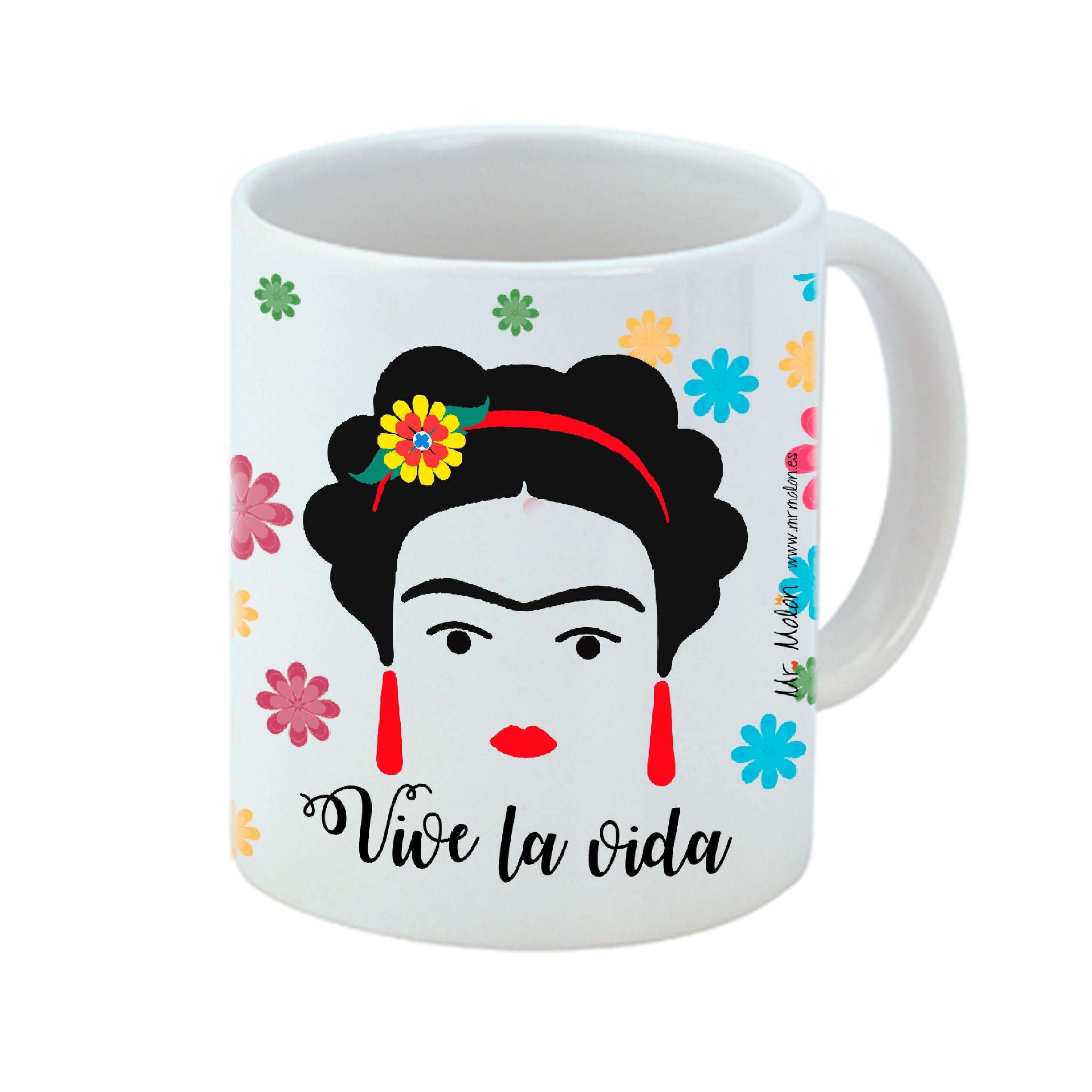 Taza positiva "La felicidad esta dentro de ti"