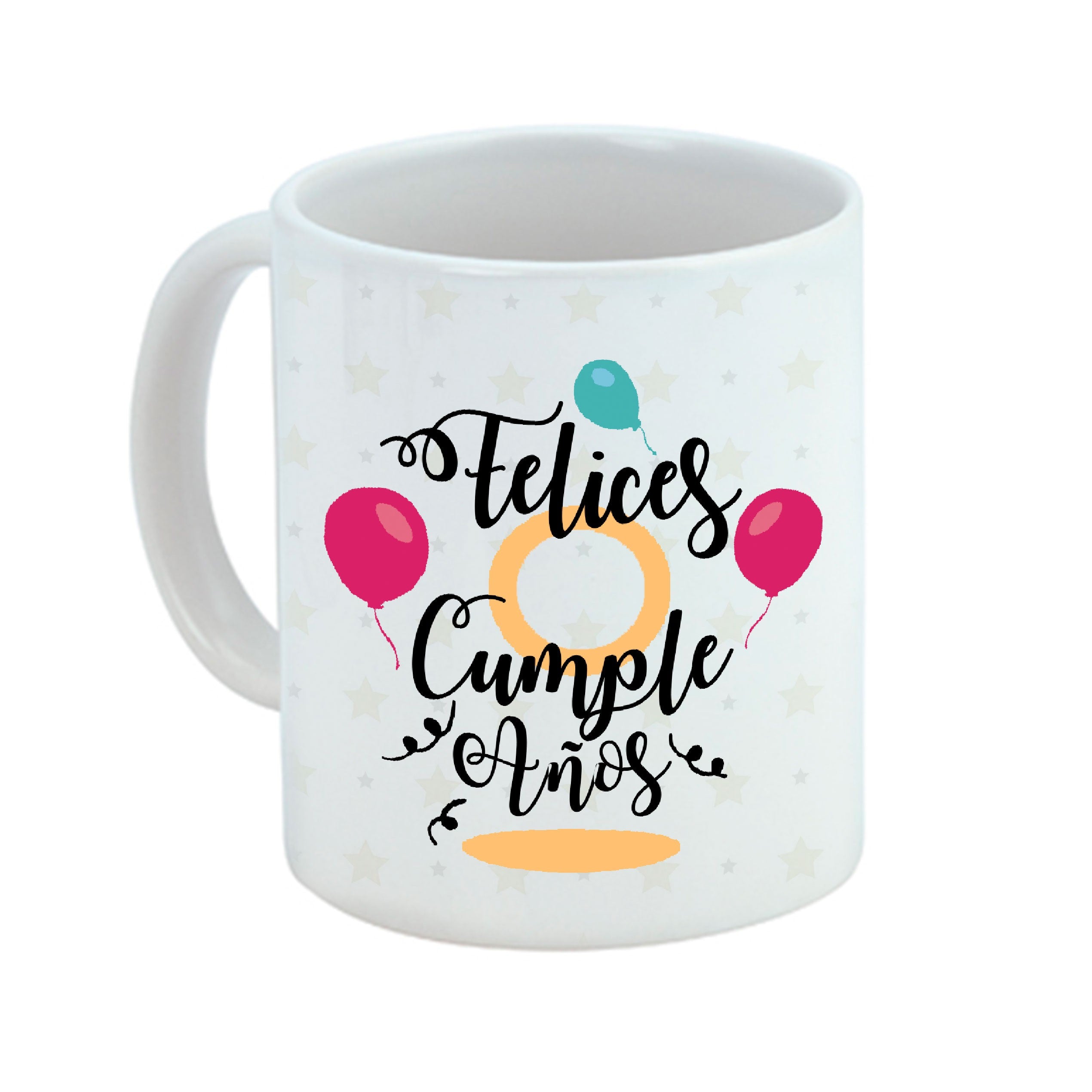 Taza cumpleaños "personalizable nombre y número"