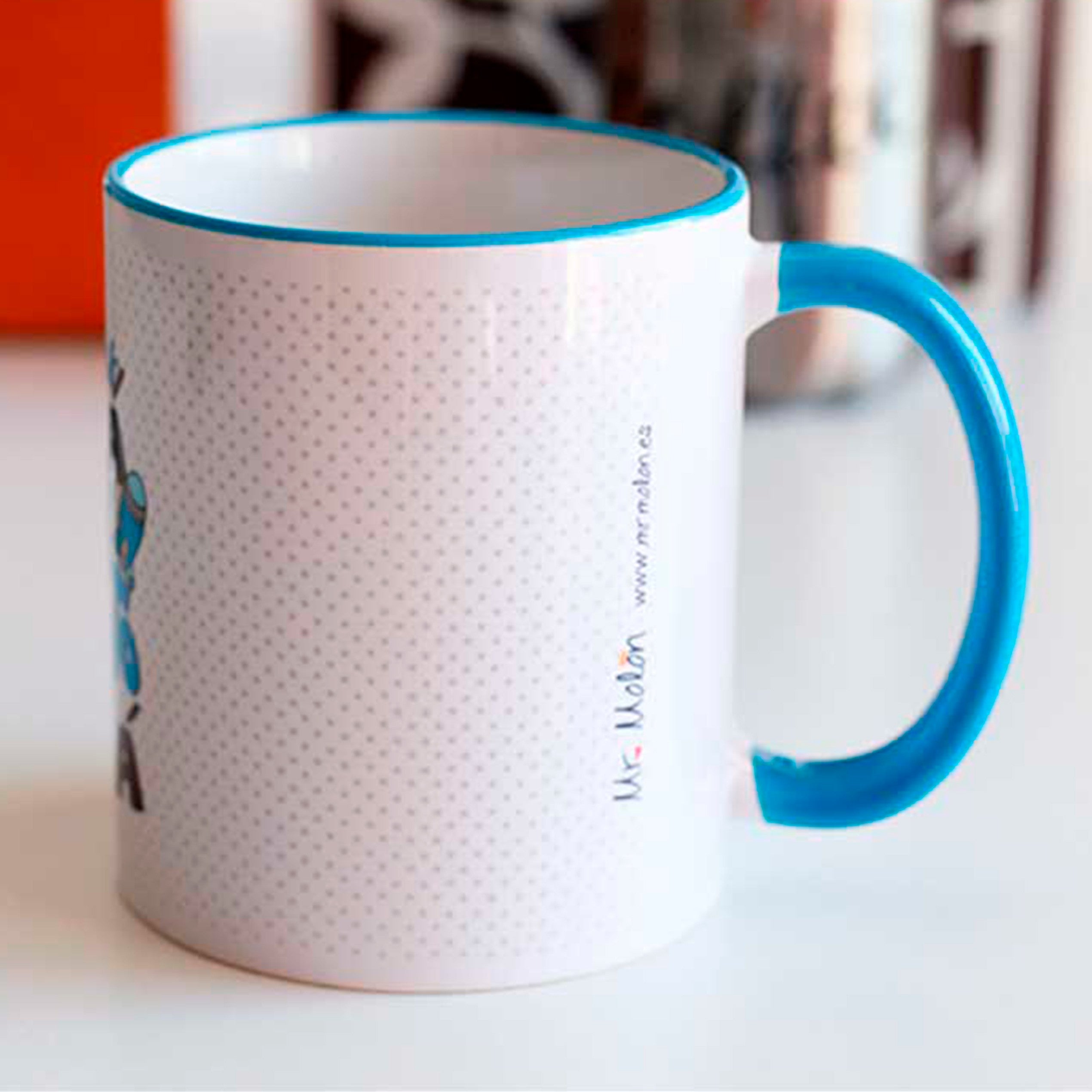 Taza "PAPA HASTA EL INFINITO"