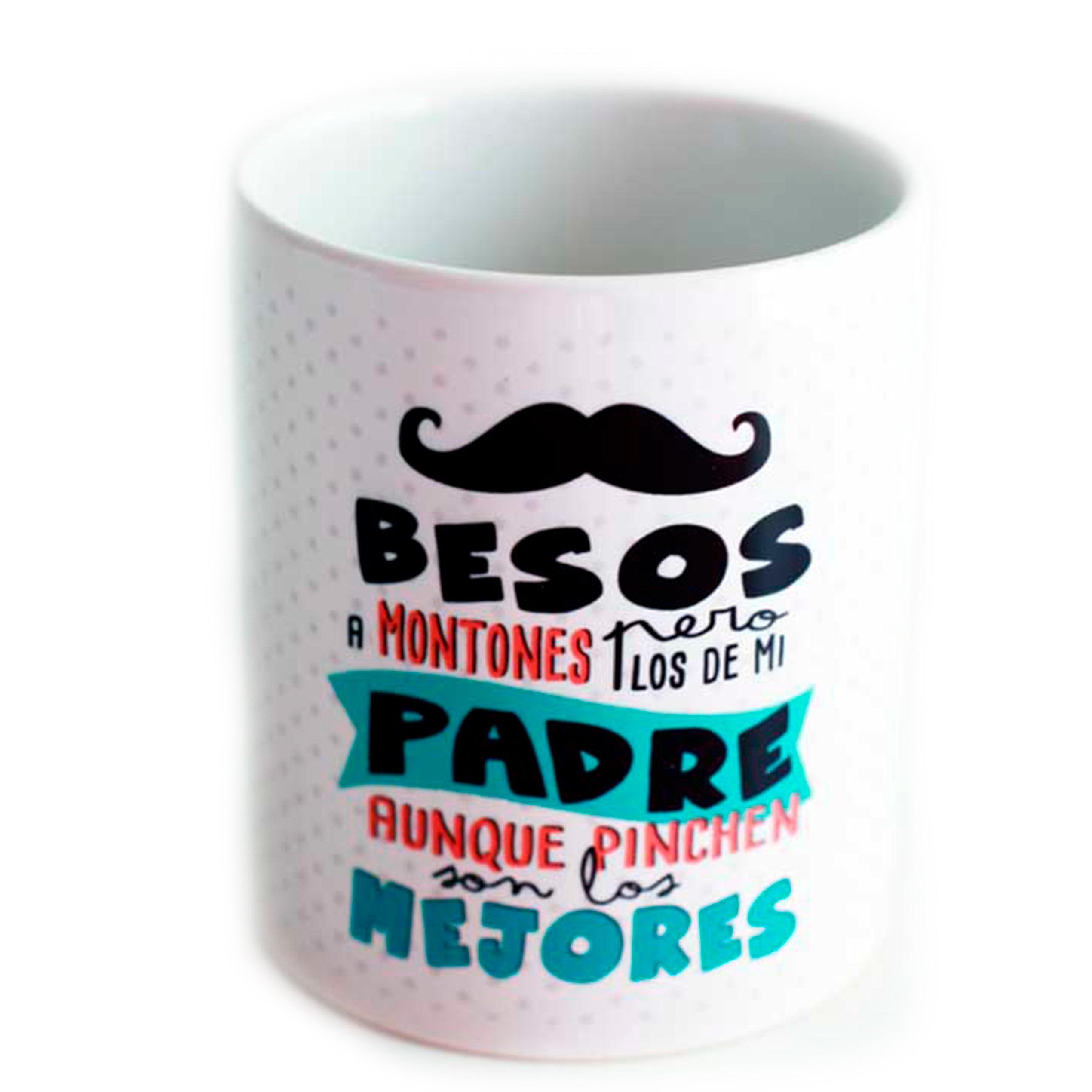 Taza "BESOS QUE PINCHAN"