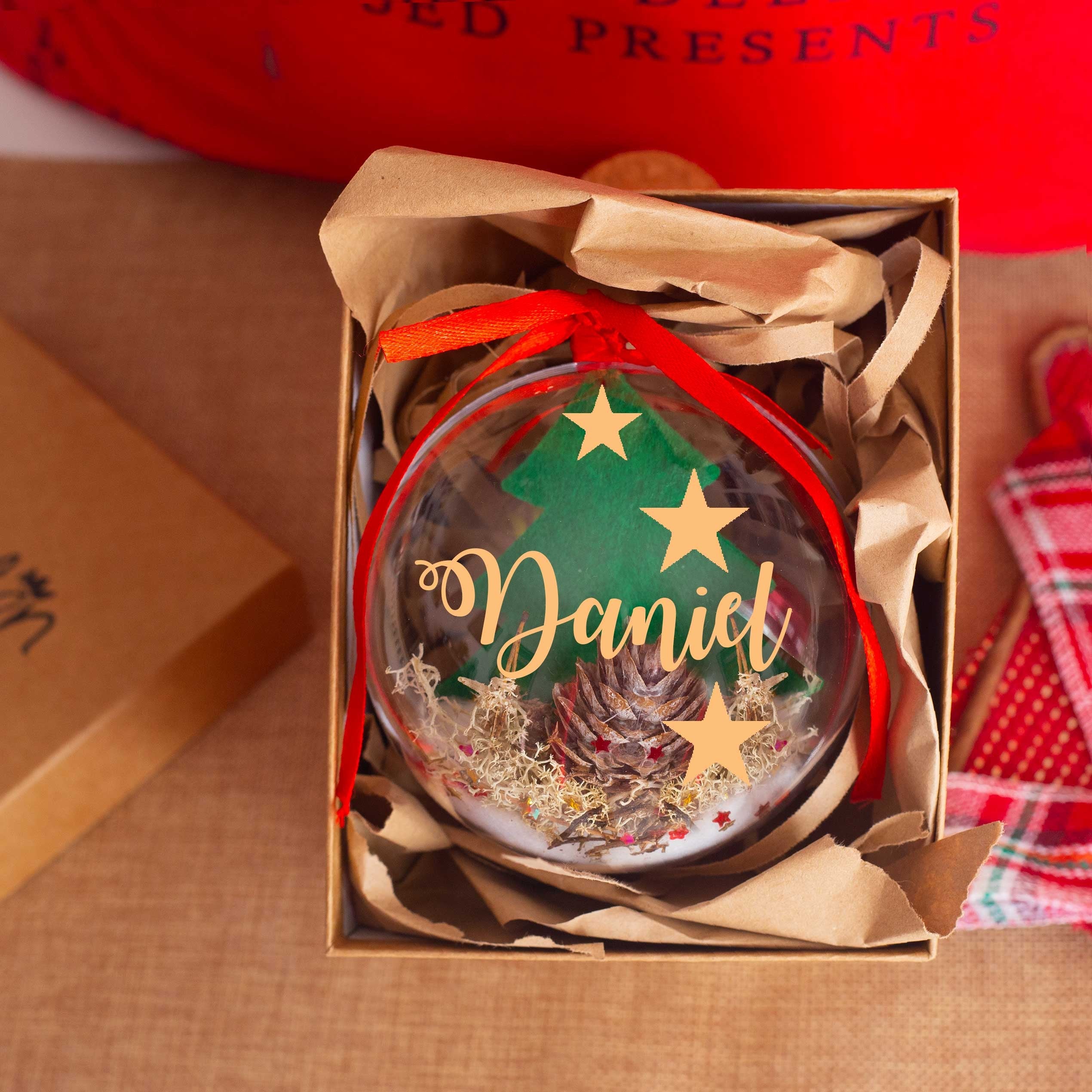 Maxi Bola navidad "PERSONALIZADA FAMILIA (APELLIDOS)"