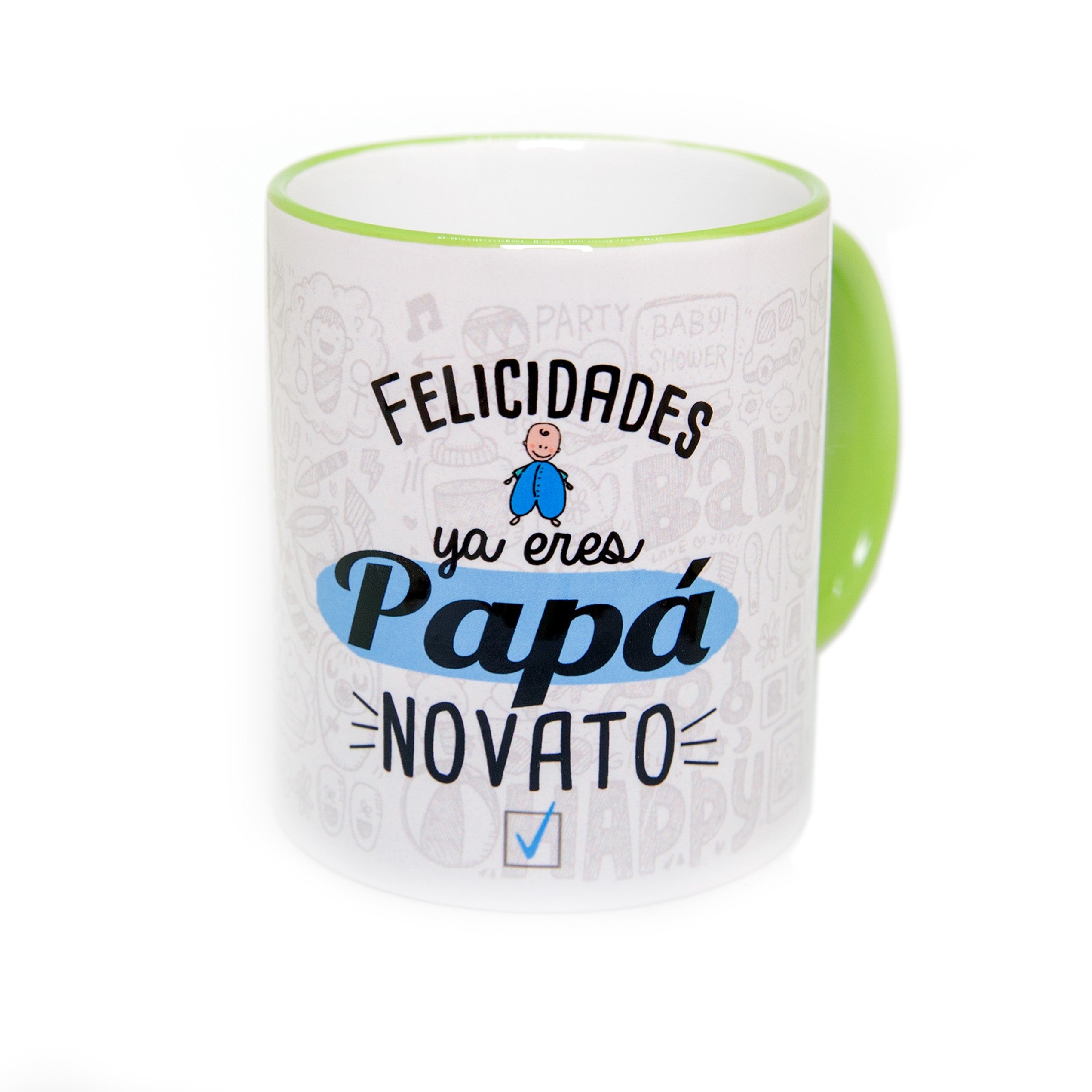 Taza "PAPA NOVATO"