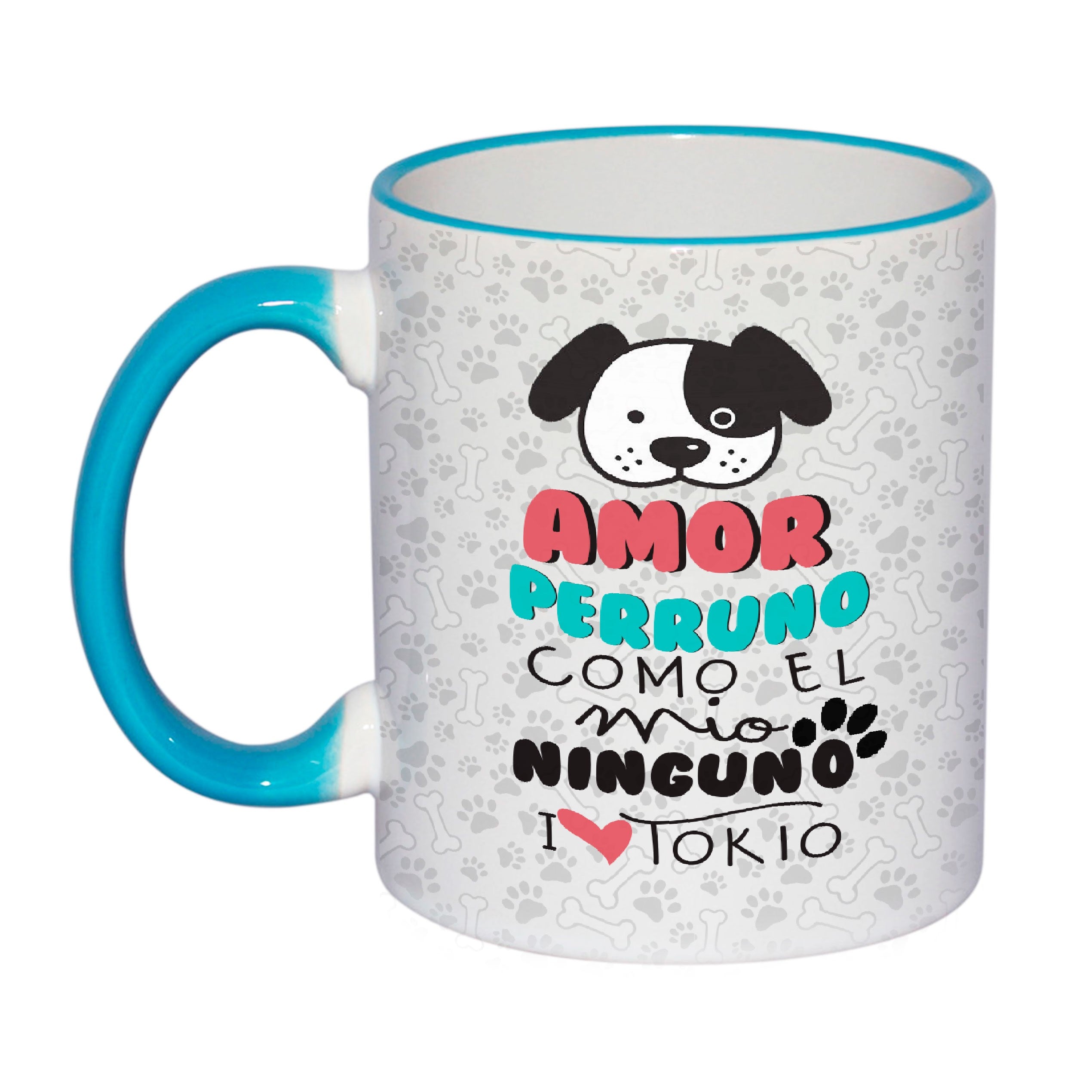 Taza mascota amor perruno