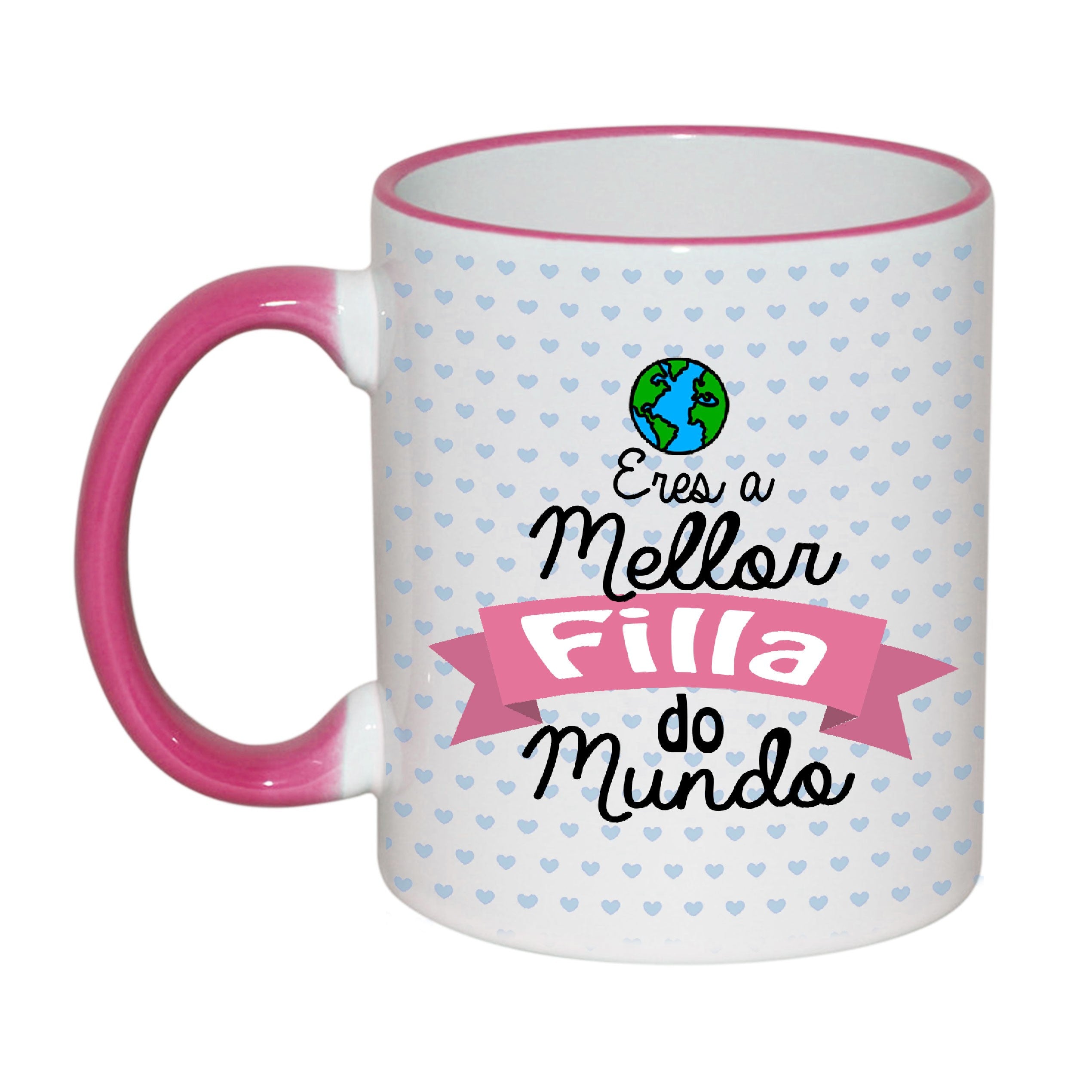 Taza Familia "Eres a mellor Filla do mundo"