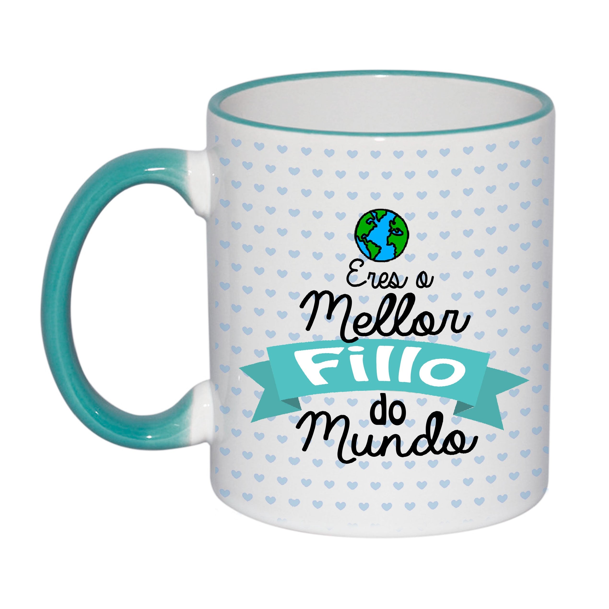 Taza Familia "Eres o mellor Fillo do mundo"