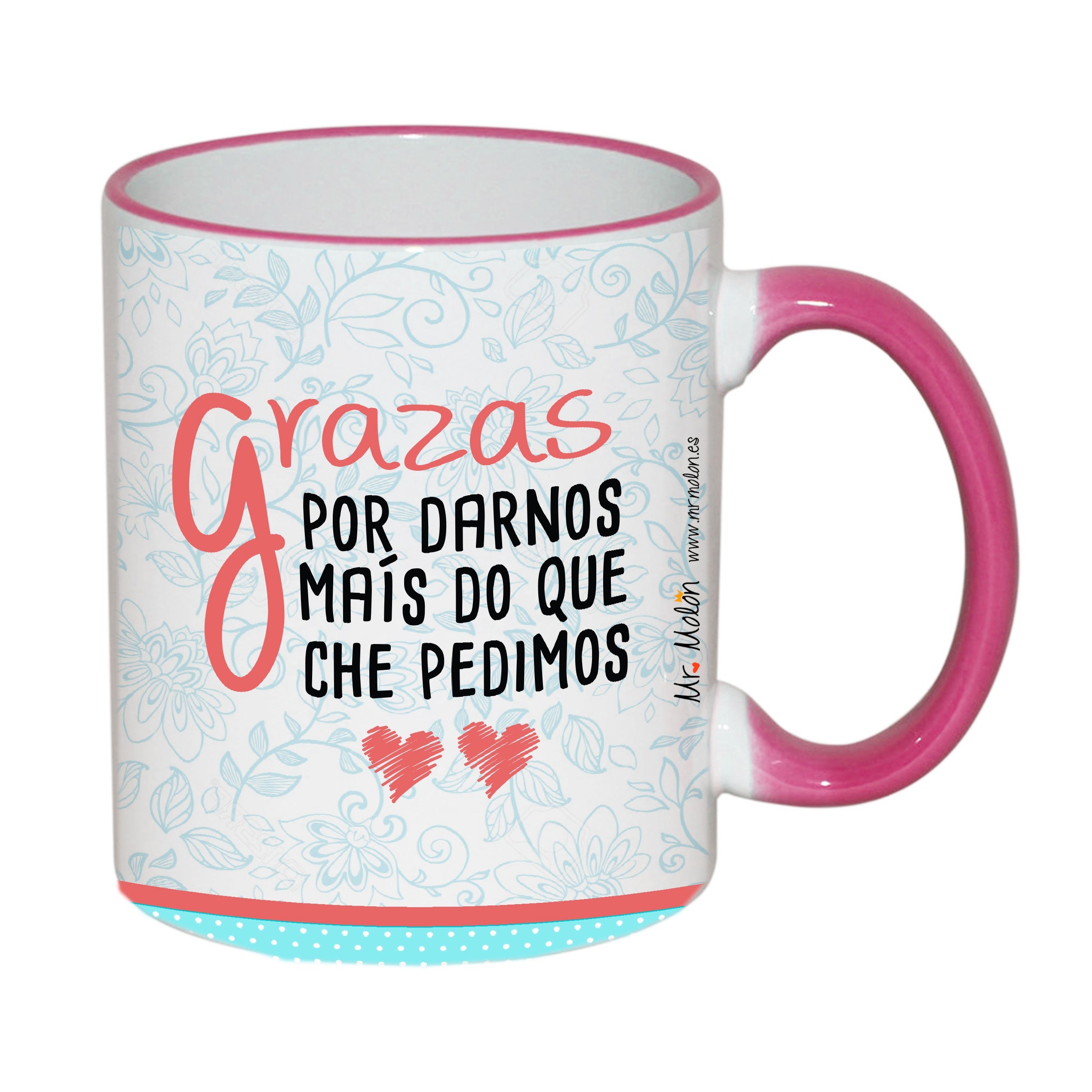 Taza "Eres a mellor Avoa do mundo" Grazas!