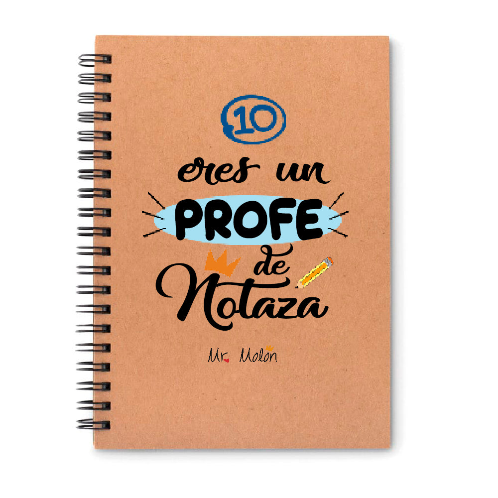 Mini libreta "Eres un profe de Notaza"
