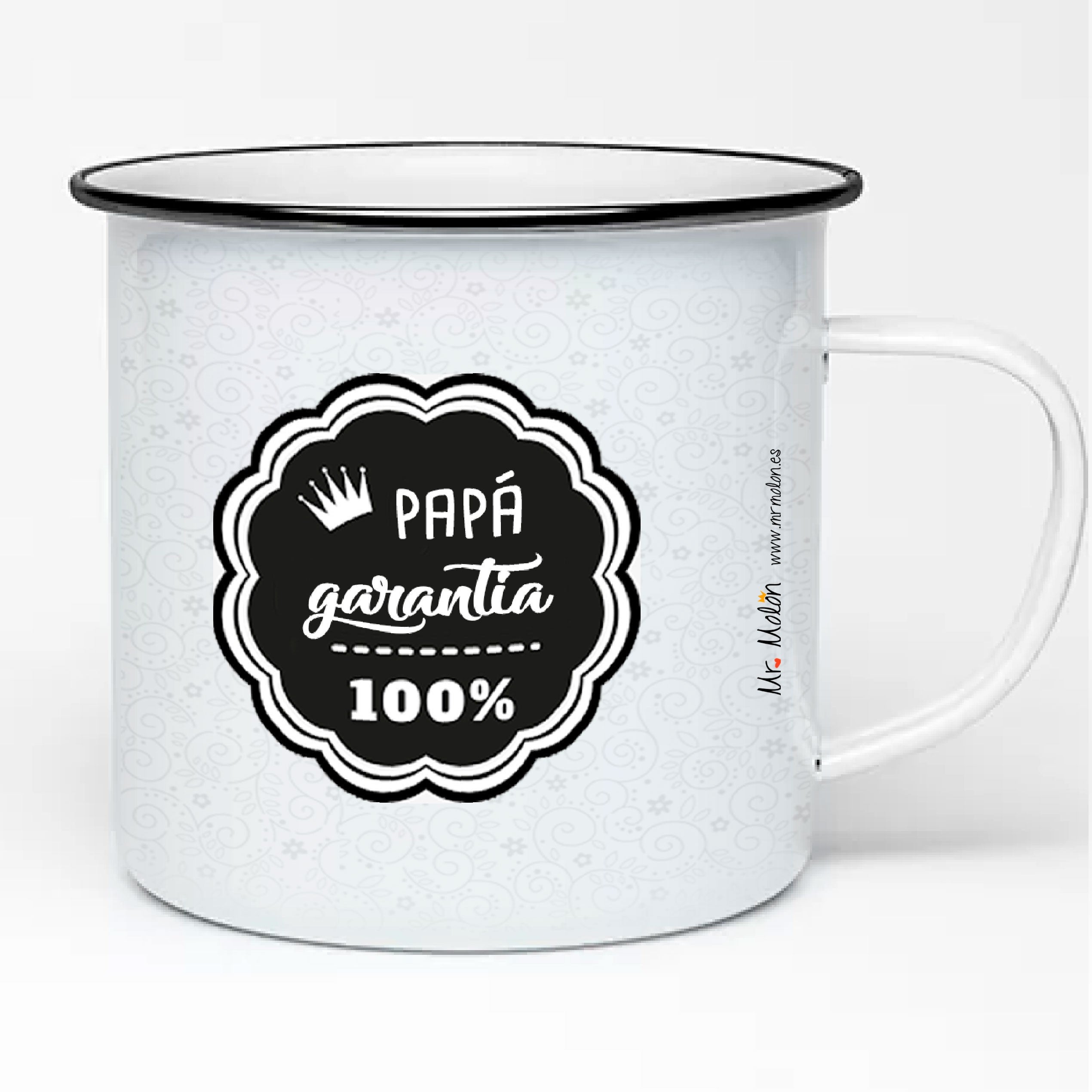 Taza acero inoxidable "Papá Vintage"