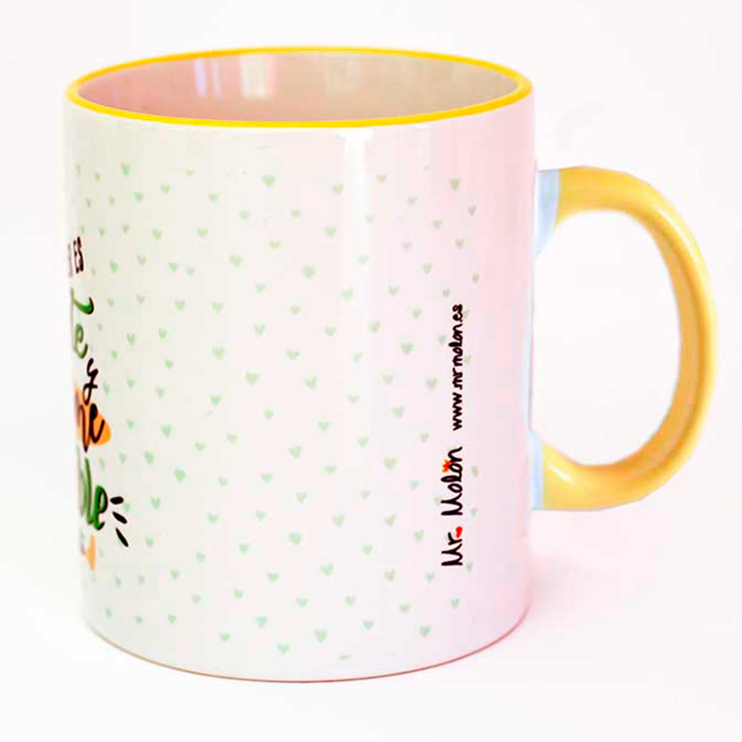 Taza "MI SUPER PODER ES MIRARTE"