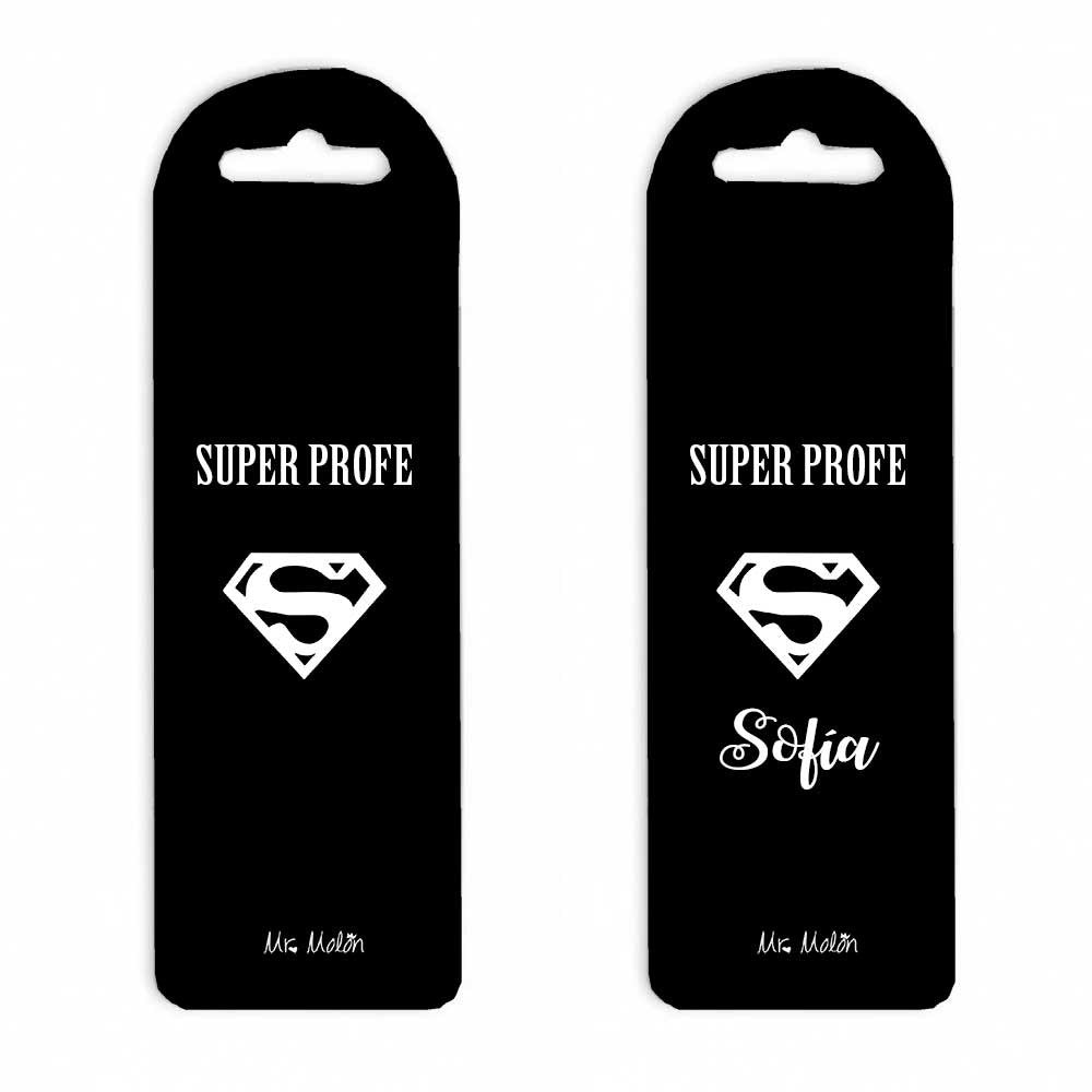 MARCAPAGINAS PACK 2 unidades "SUPER PROFE"