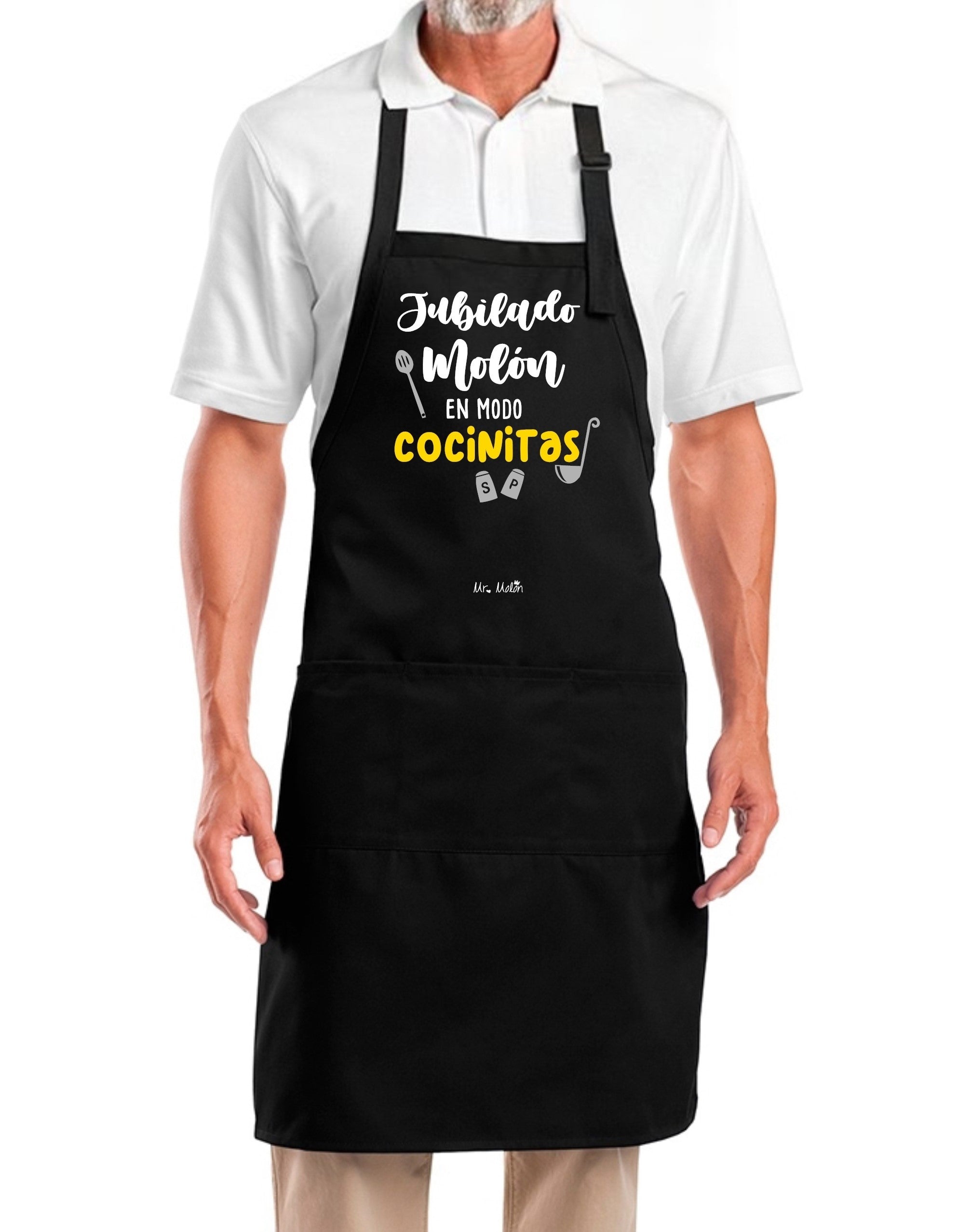 Delantal jubilado molón: ¡Celebra tu Nueva Etapa!