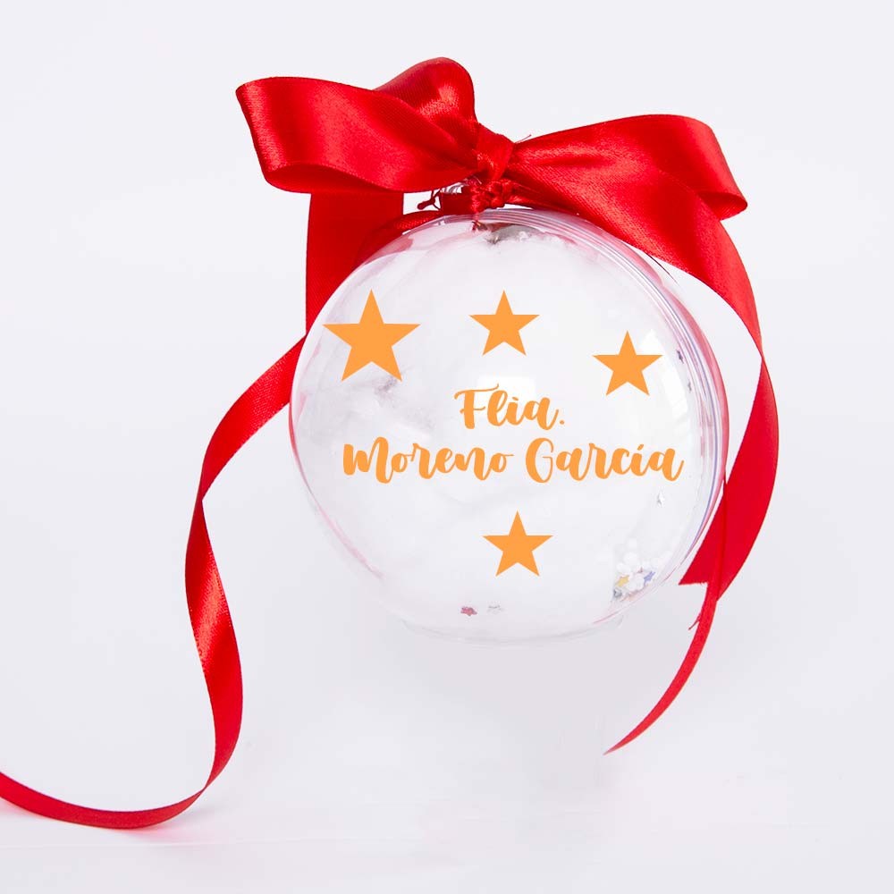 Maxi Bola navidad Noel" PERSONALIZADA "