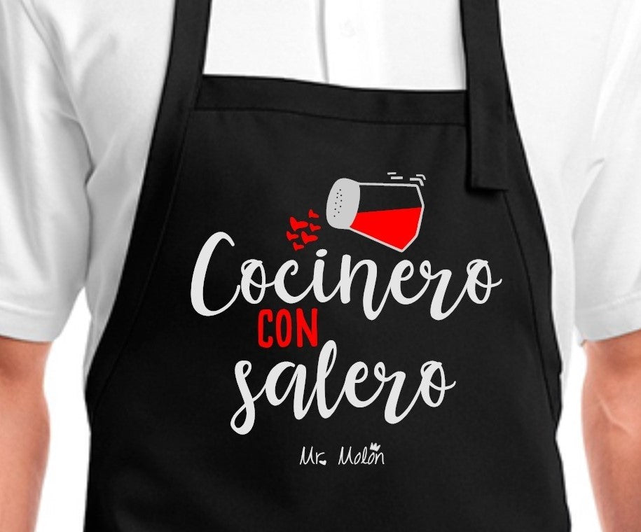 DELANTAL "COCINERO CON SALERO"