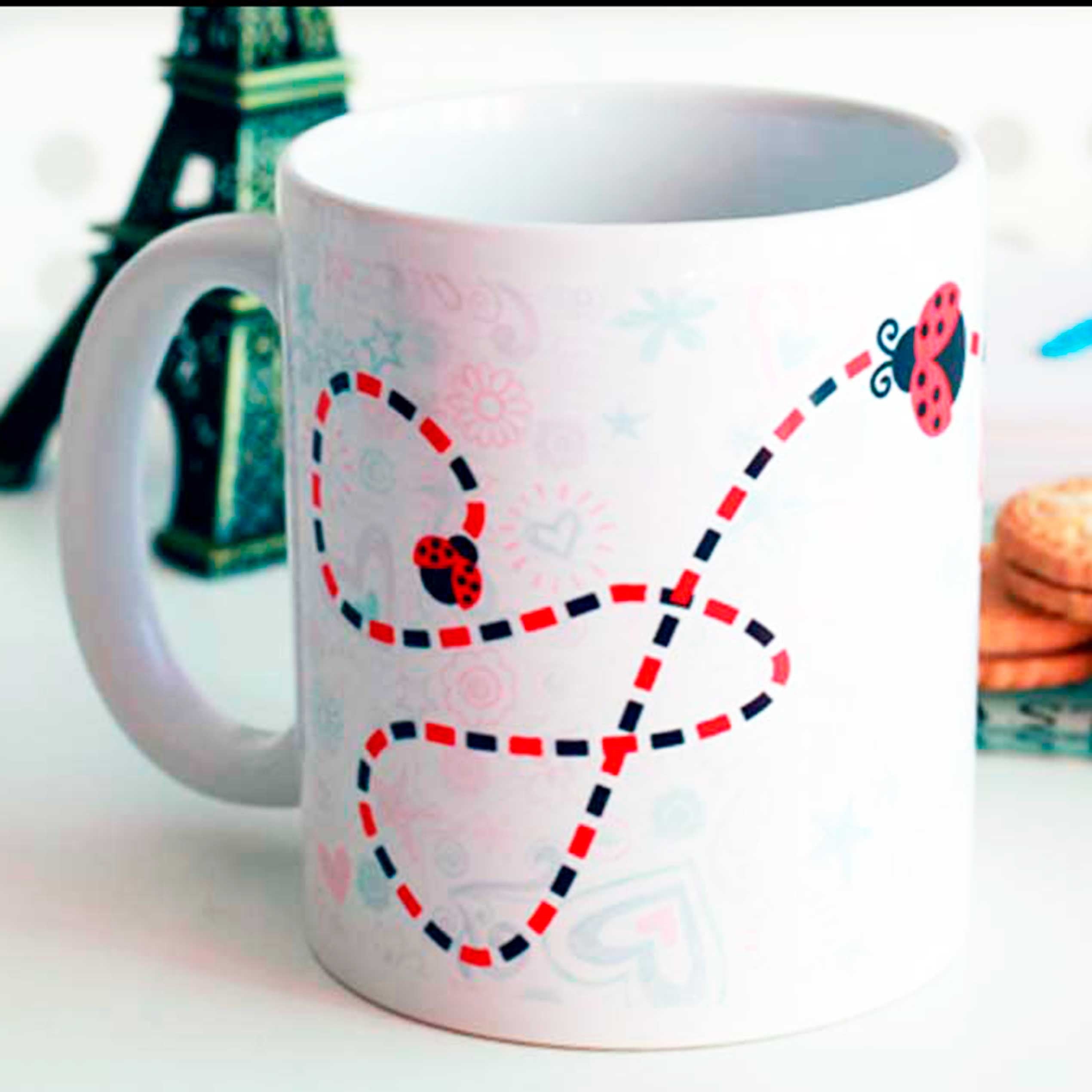 Taza "ERES LA CASUALIDAD MÁS BONITA QUE LLEGÓ A MI VIDA"
