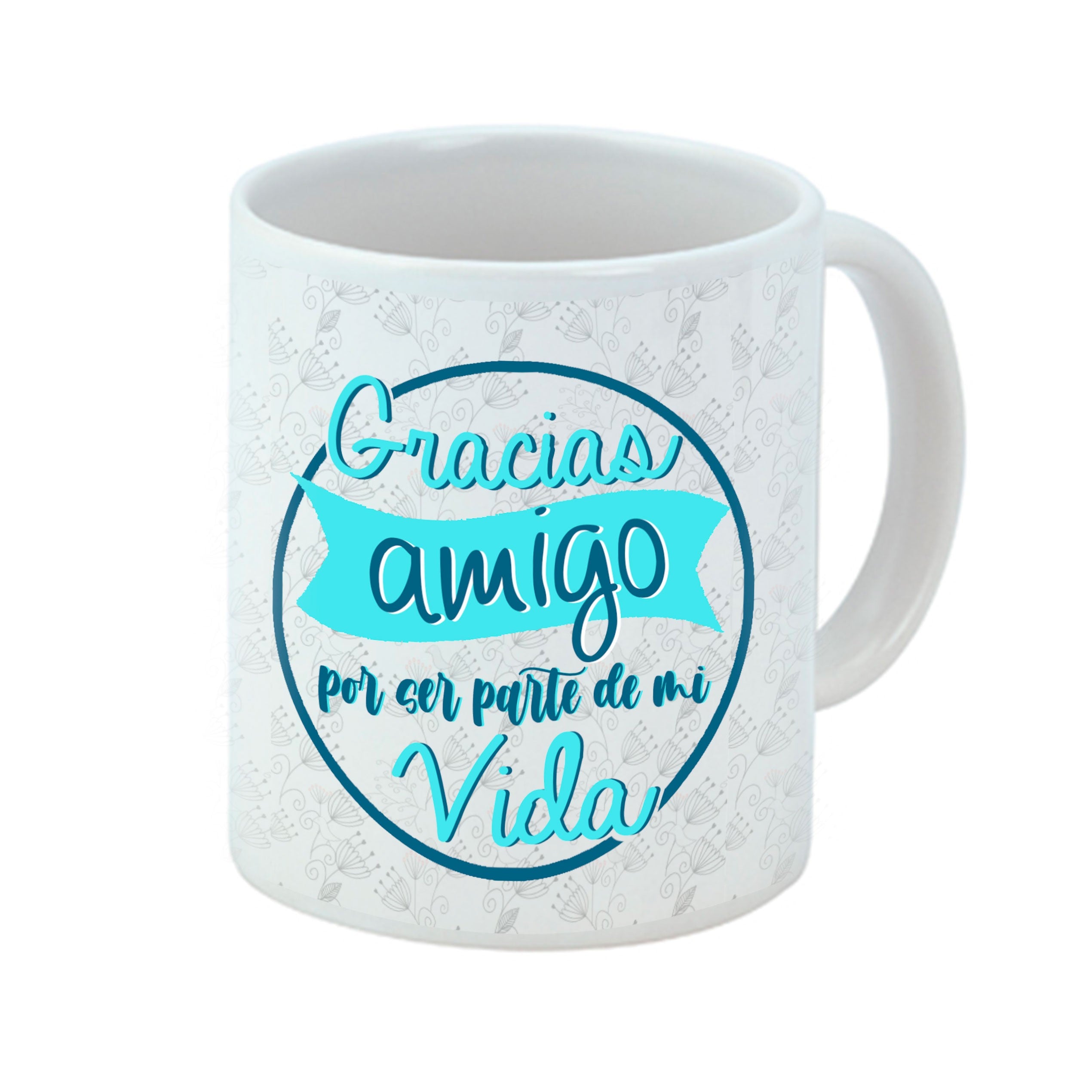 Taza amigo "Gracias amigo por ser parte de mi vida"