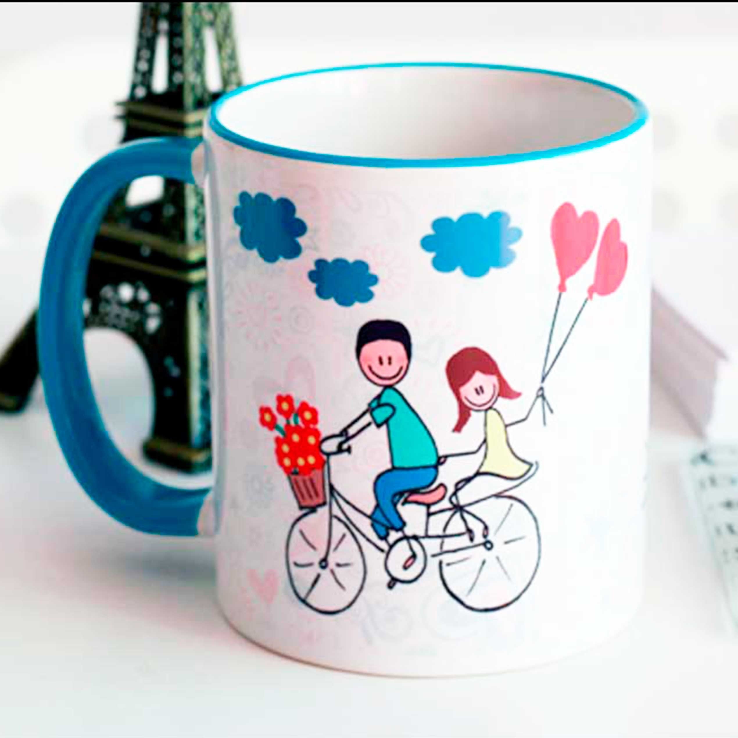 Taza "TODO MERECE LA PENA SI TE HACE REÍR"