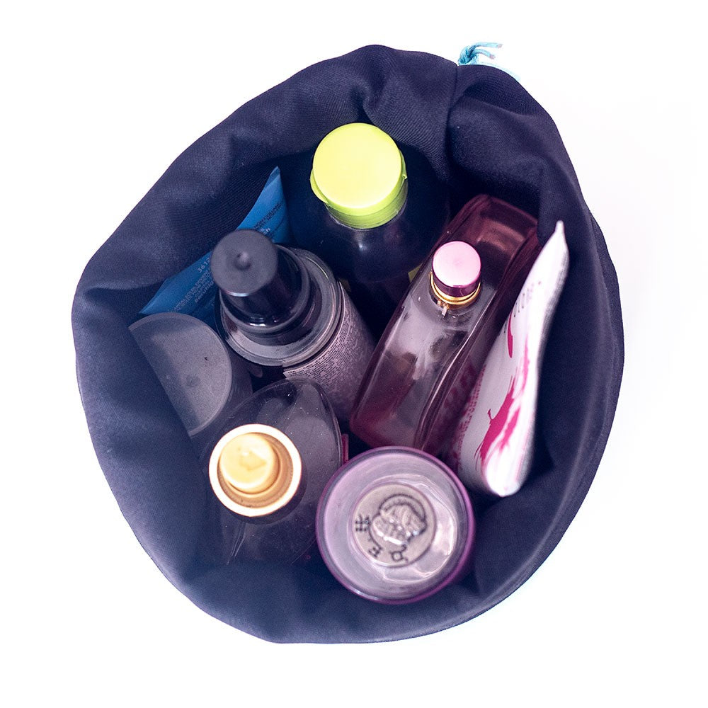 Bolsa de viaje macuto + neceser: "Las cositas de mamá"