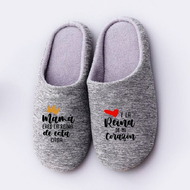 Zapatos de andar por casa "Mamá Reina"