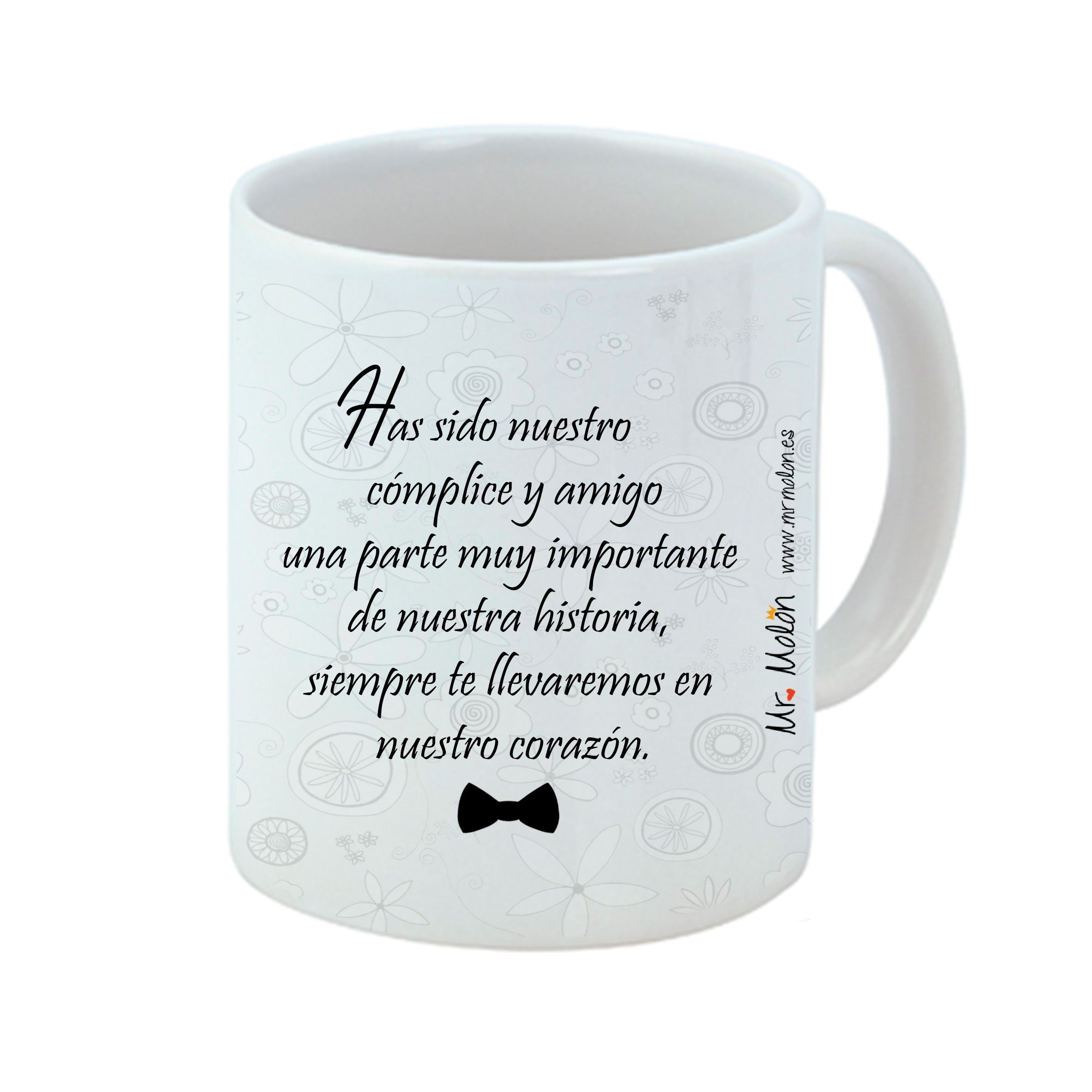 Taza para el o para ella "¿Gracias por ser testigo de nuestra boda?"