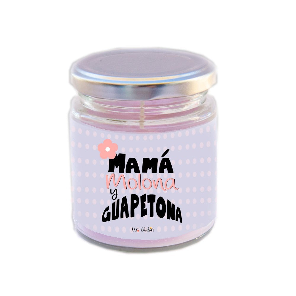 Velita molona "Mamá molona y guapetona"