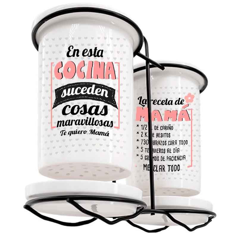 Escurridor de cubiertos en esta cocina suceden cosas maravillosas.