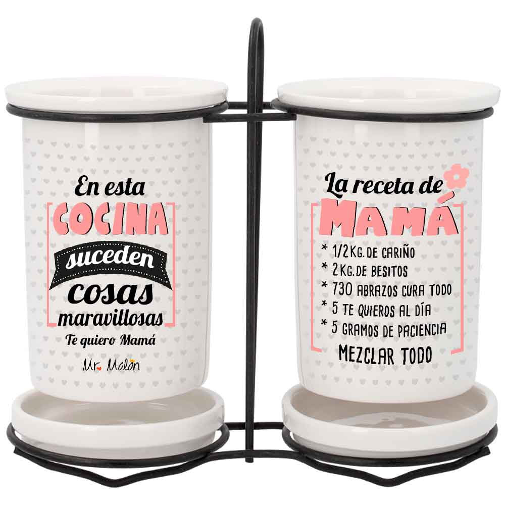 Escurridor de cubiertos en esta cocina suceden cosas maravillosas.