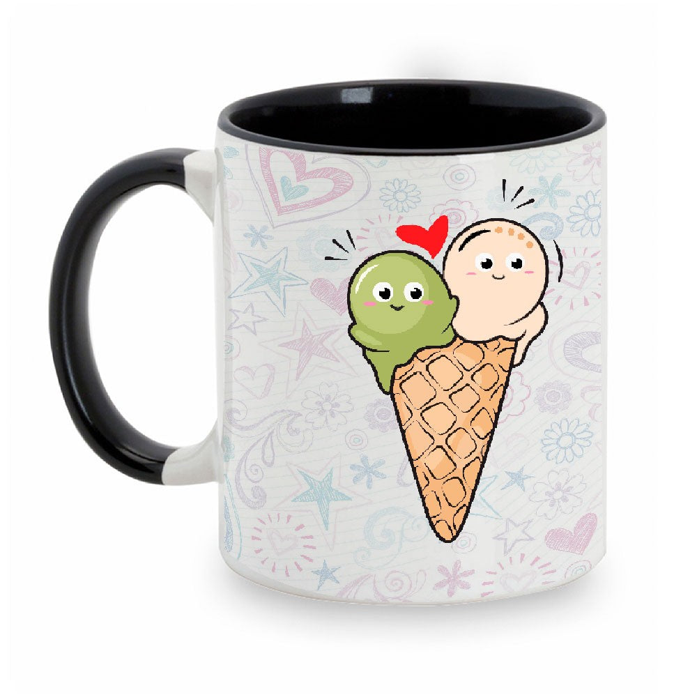 Taza Lo nuestro es conexión.