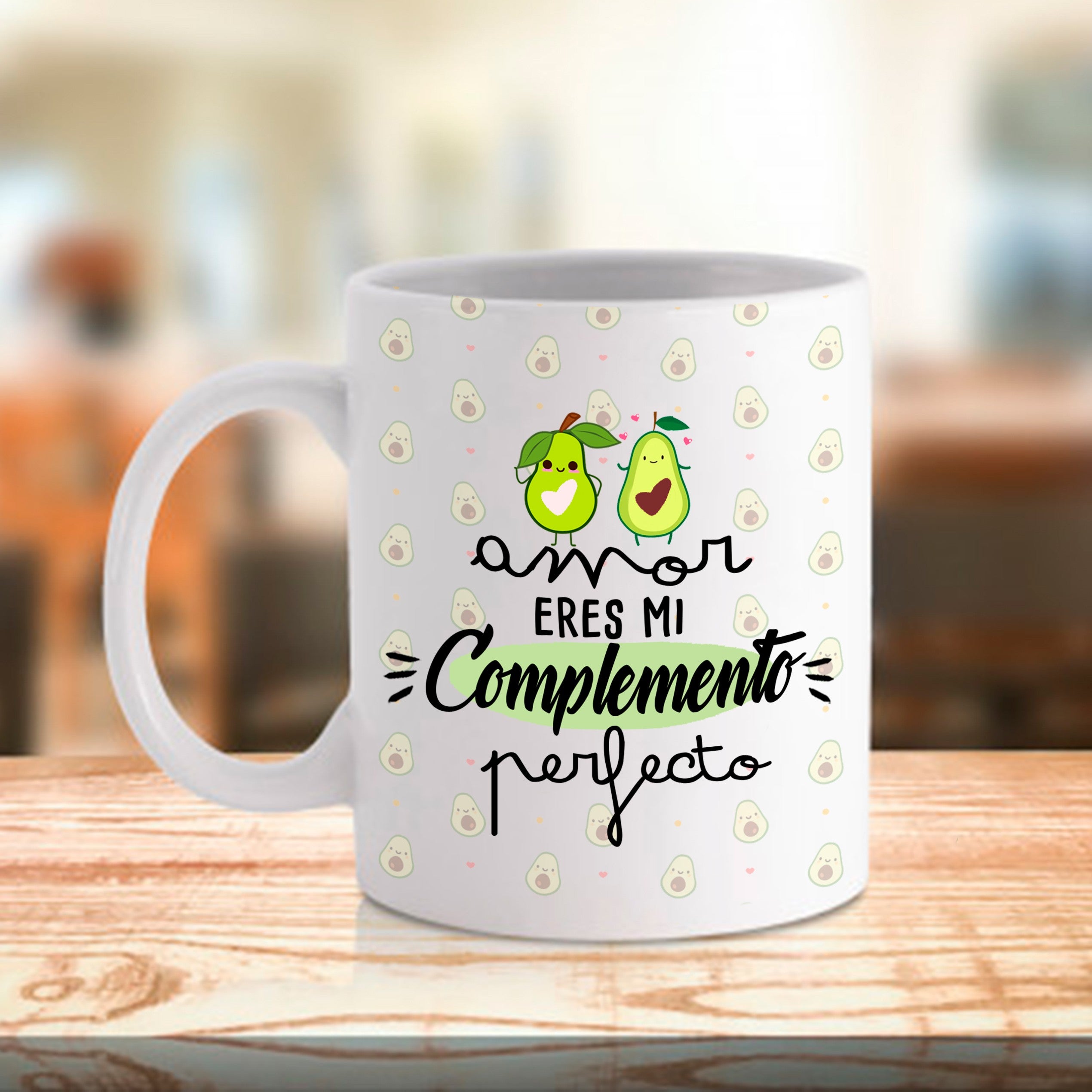 Taza team Aguacates "Eres mi complemento perfecto"