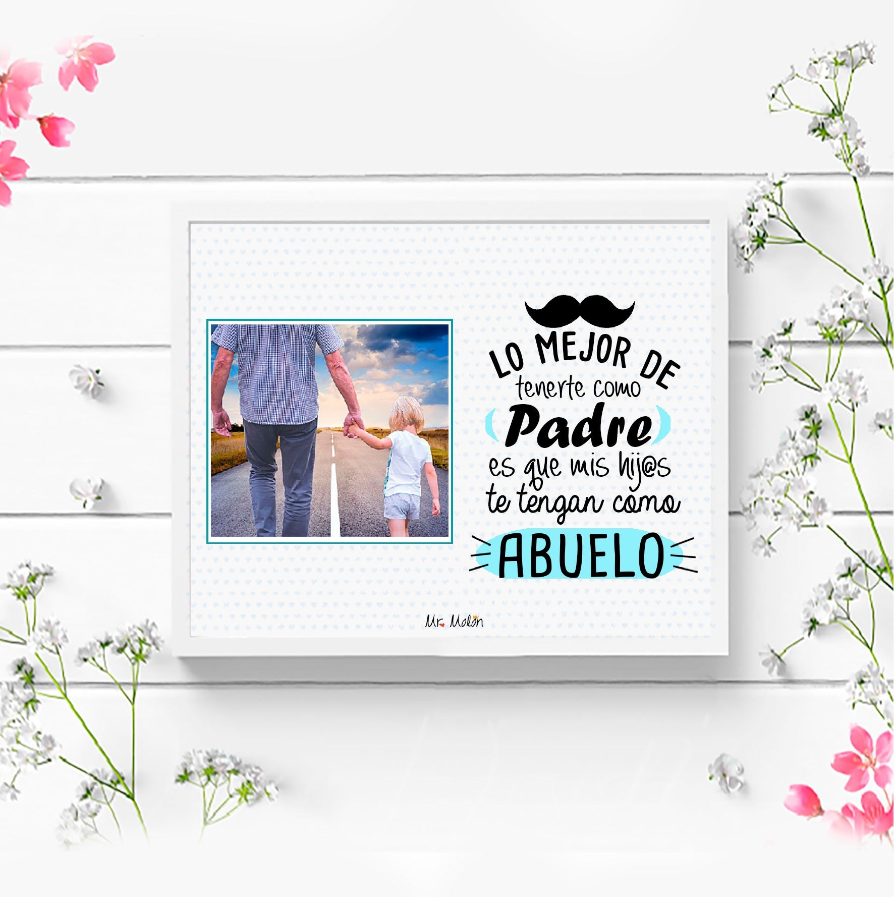 Maxi lamina "Padre y abuelo"