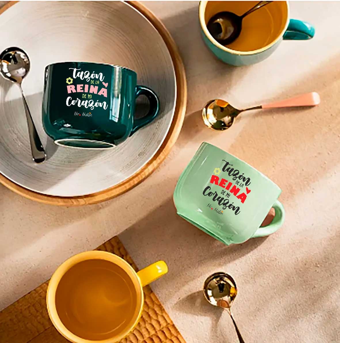Tazón para la reina de mi Corazón