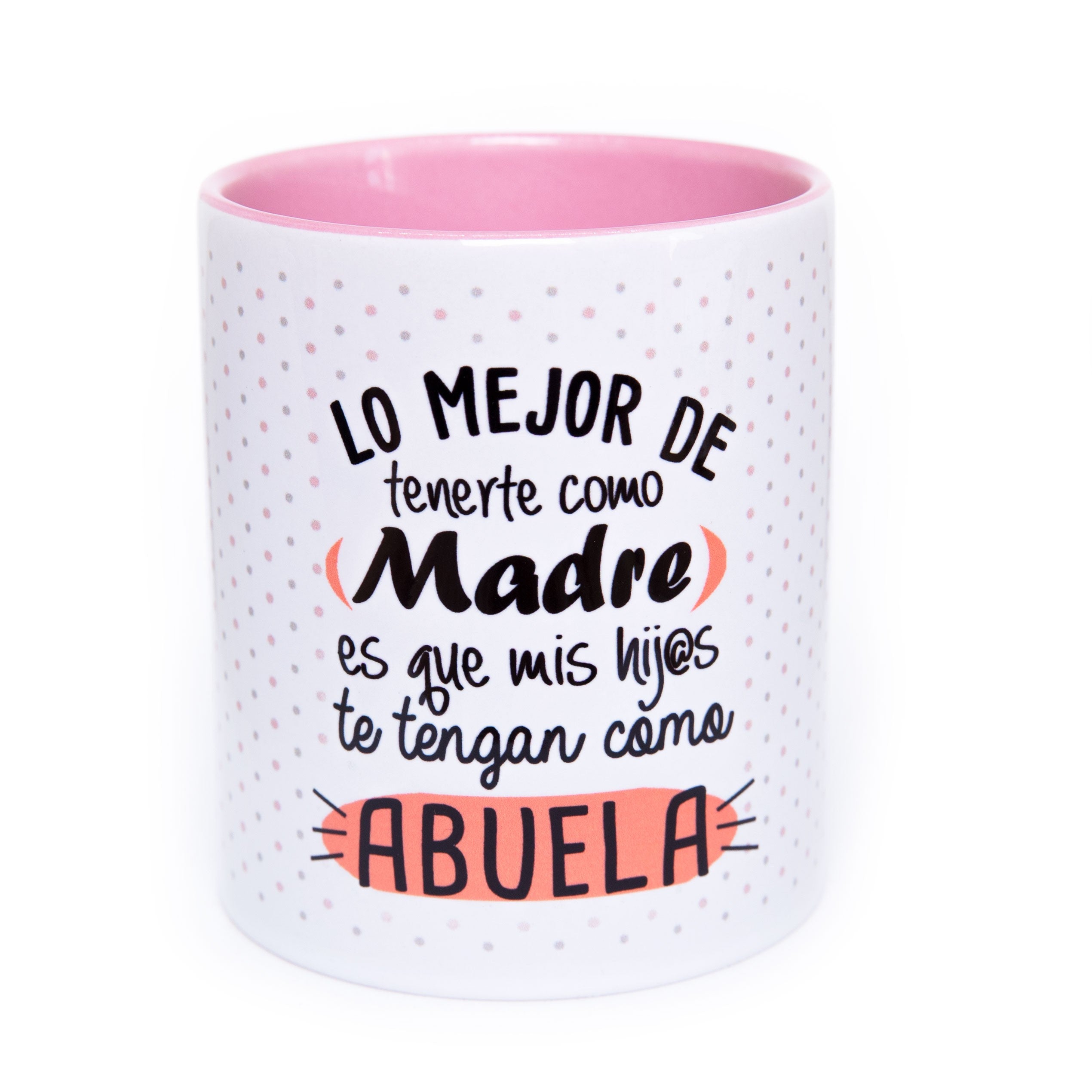 TAZA "LA MEJOR MADRE Y ABUELA"