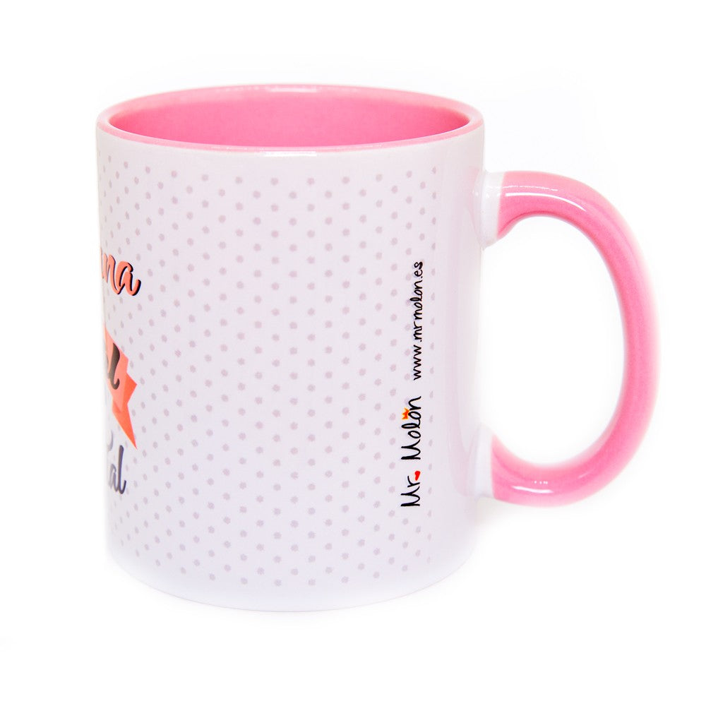 Taza Familia "Taza eres la hermana más genial del mundo mundial"