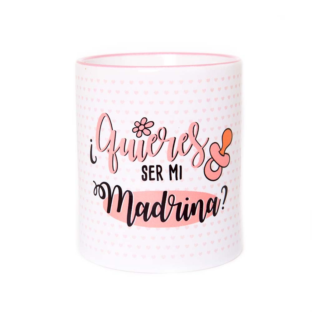 Taza "¿QUIERES SER MI MADRINA?"