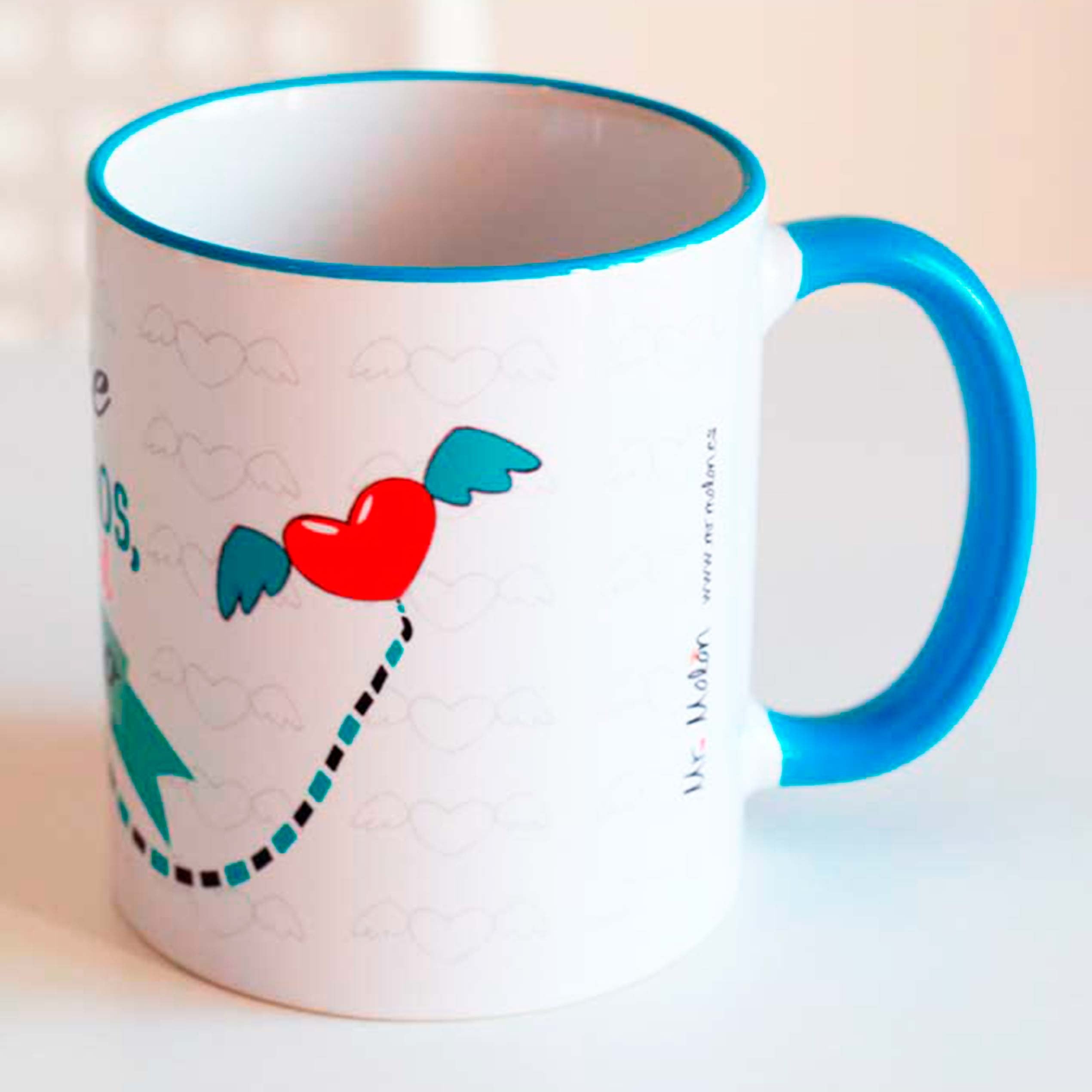 Taza positiva "sigue tus sueños"