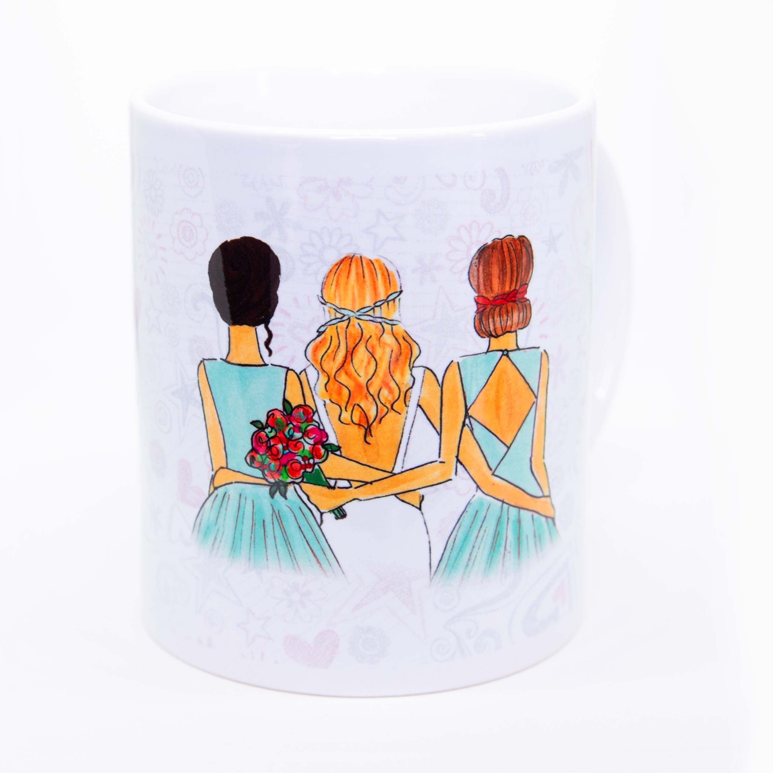Taza Boda "Damas de honor"