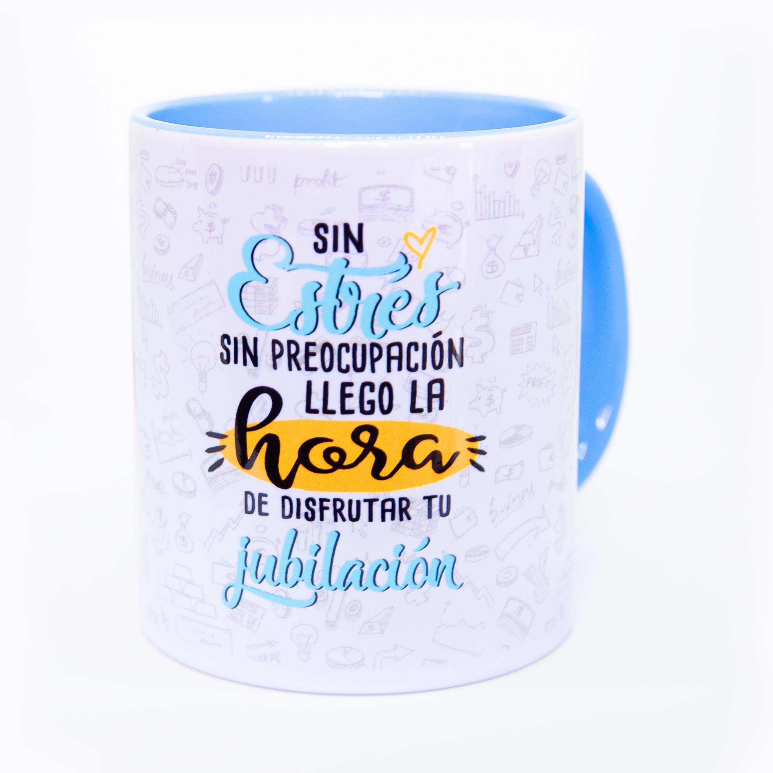 Taza Jubilación "Sin estrés"