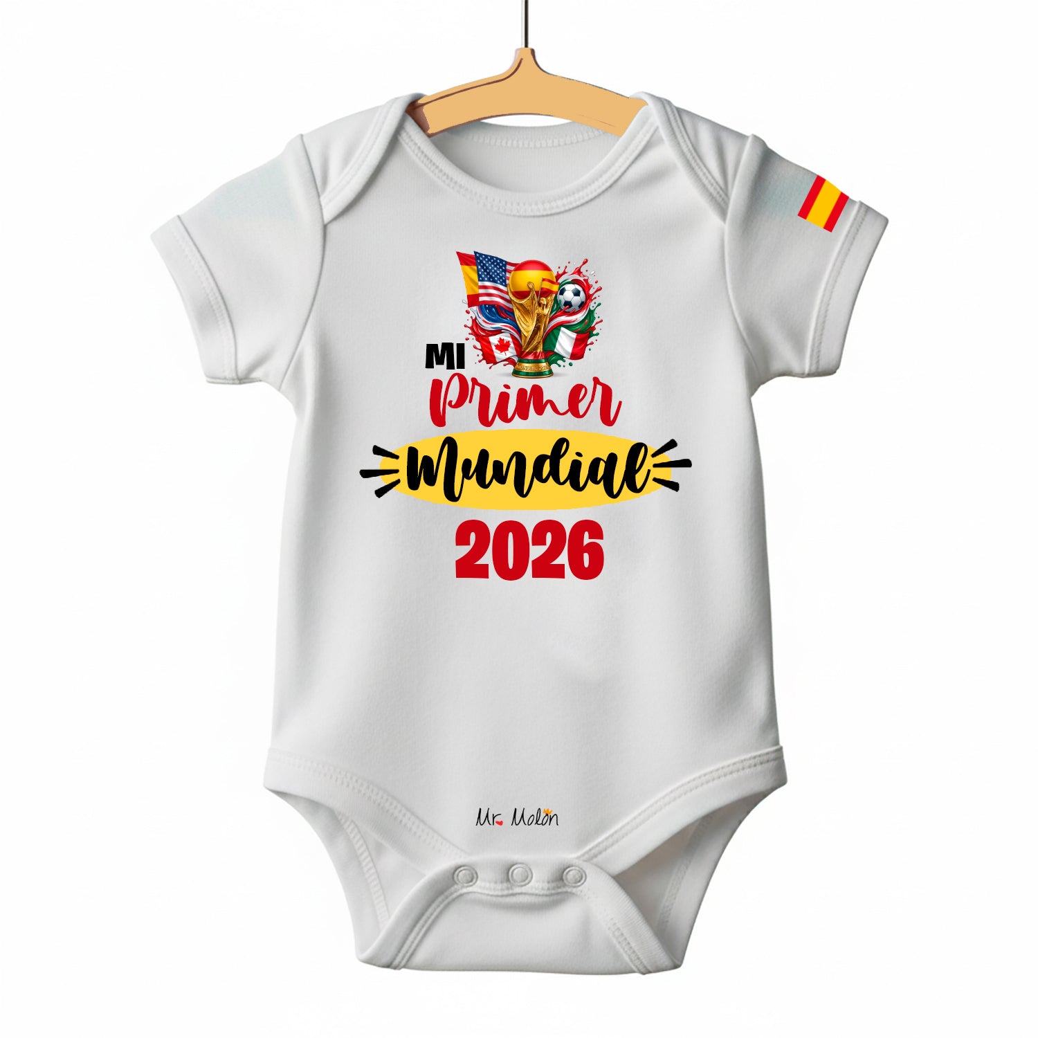 BODY FUTBOL "MI PRIMER MUNDIAL DE FUTBOL 2026"