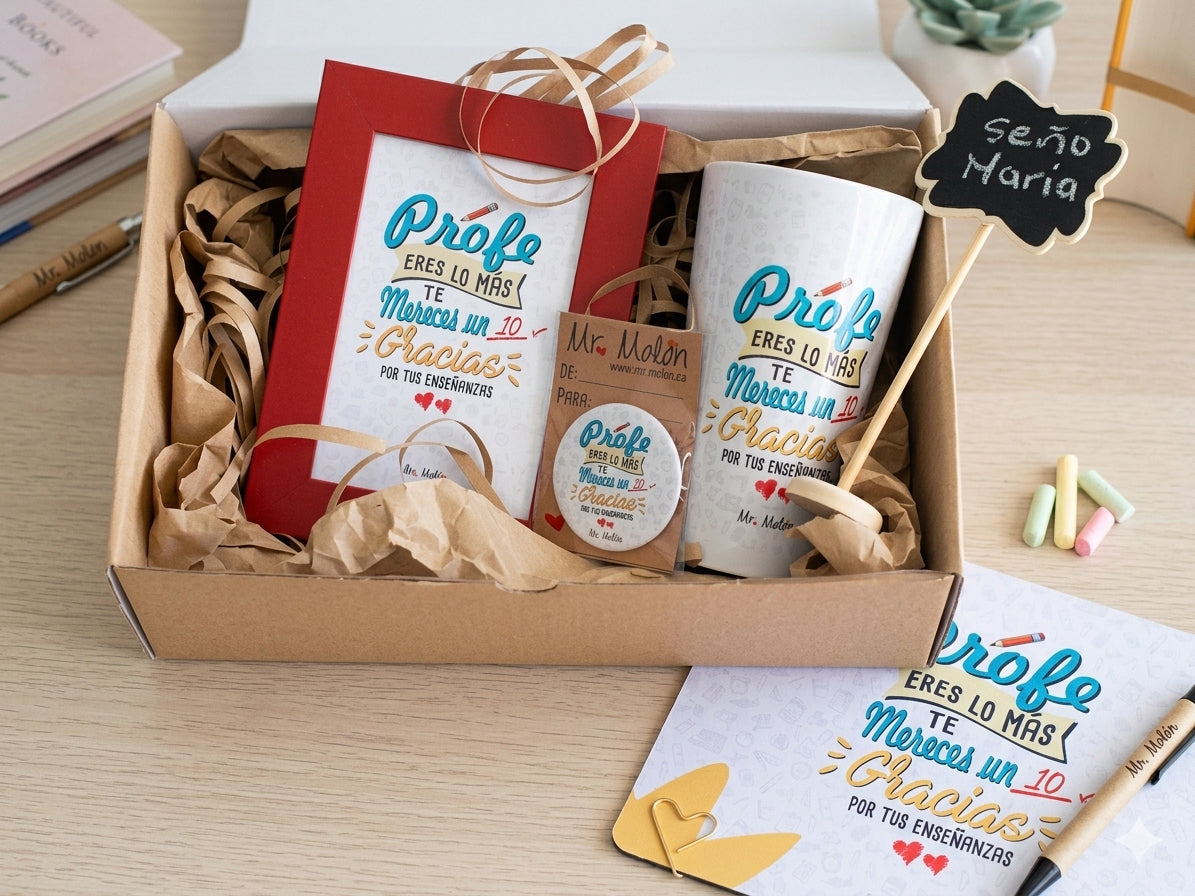 Kit "Profe, Eres lo Más": El regalo que llega al corazón