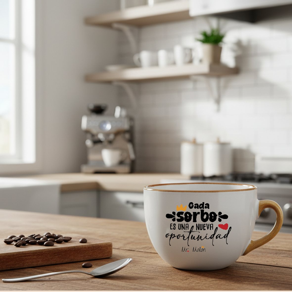 Tazón Cada sorbo es una nueva oportunidad