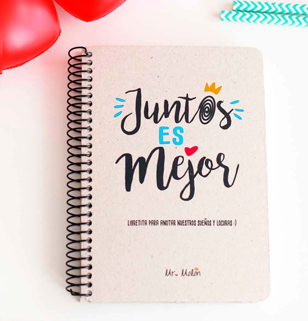 Mini Libreta "Juntos es Mejor"